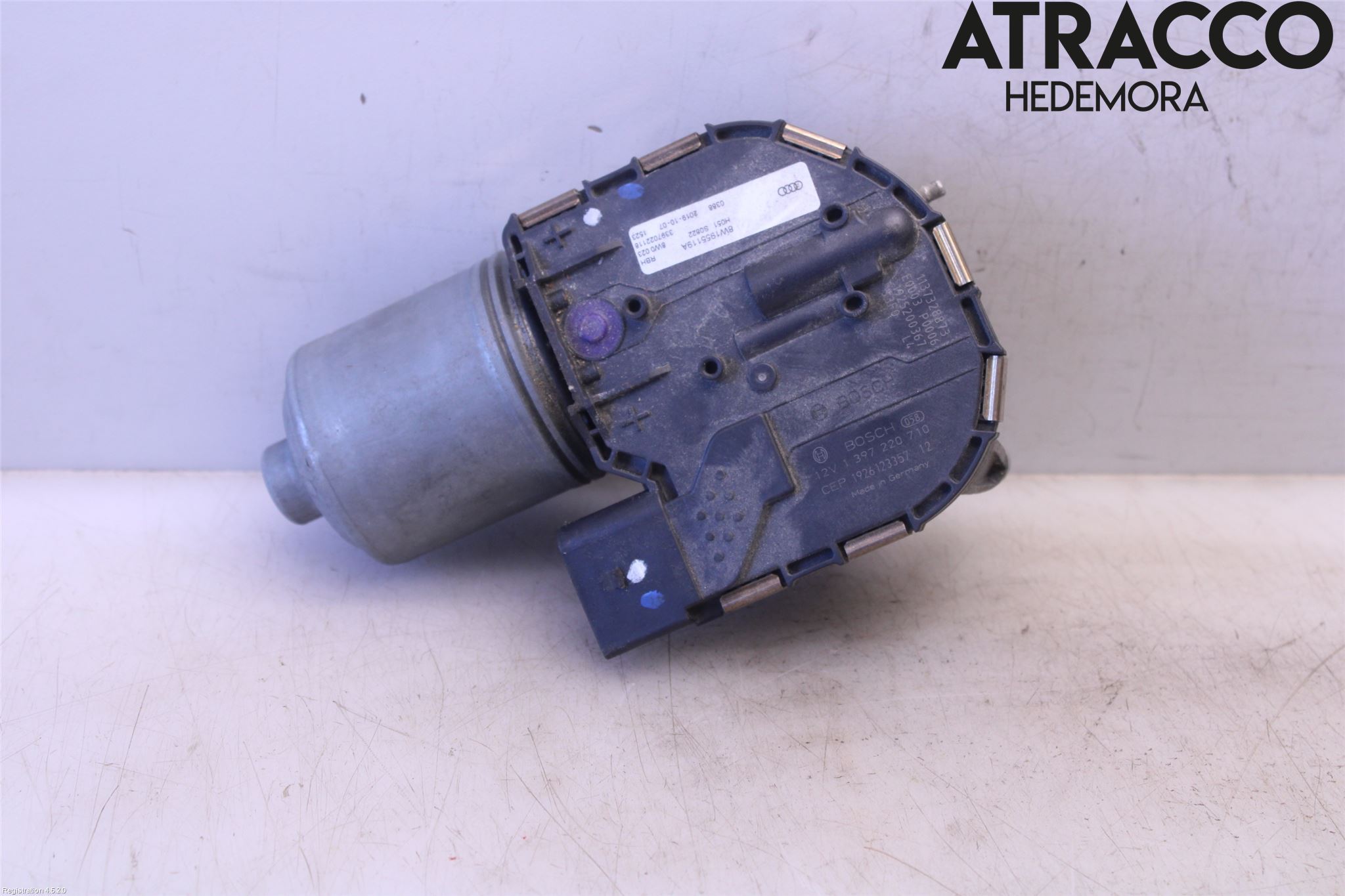 Audi A4/S4 B9 16-19 Torkarmotor Vindruta