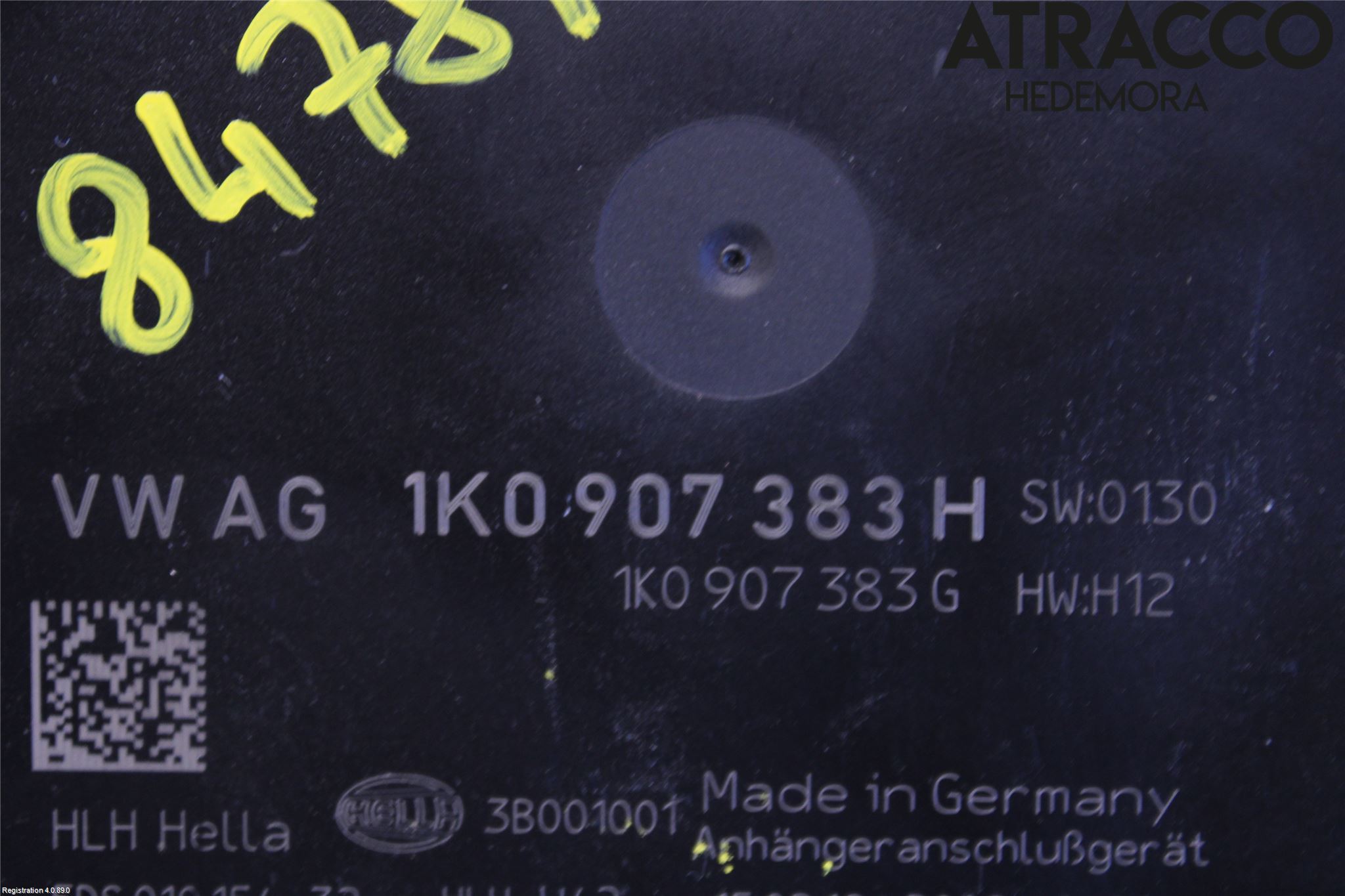 Volkswagen VW CADDY 16-20 Styrenhet Dragkrok