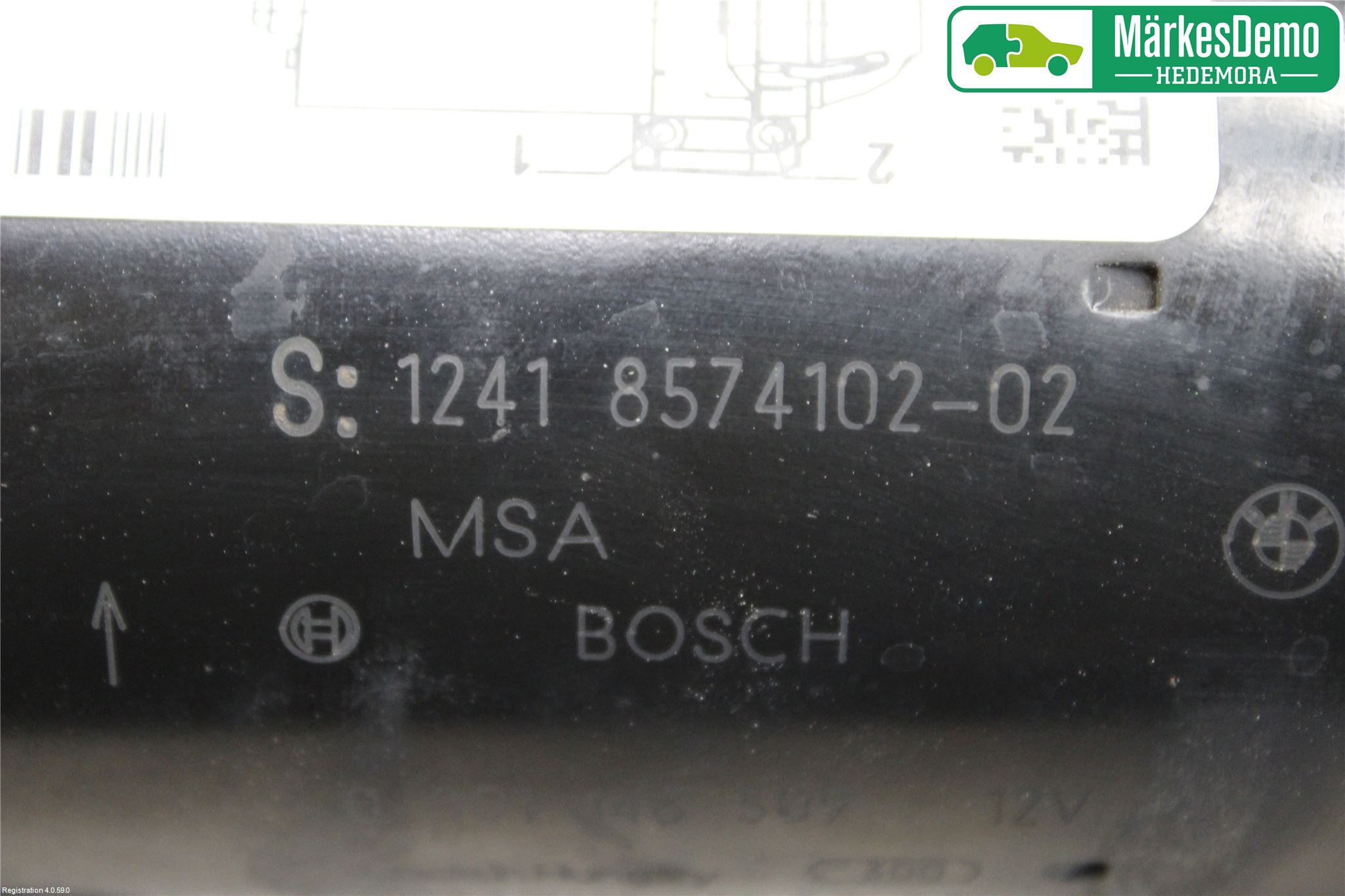 BMW 1 F20/F21 11-19 Startmotor Diesel