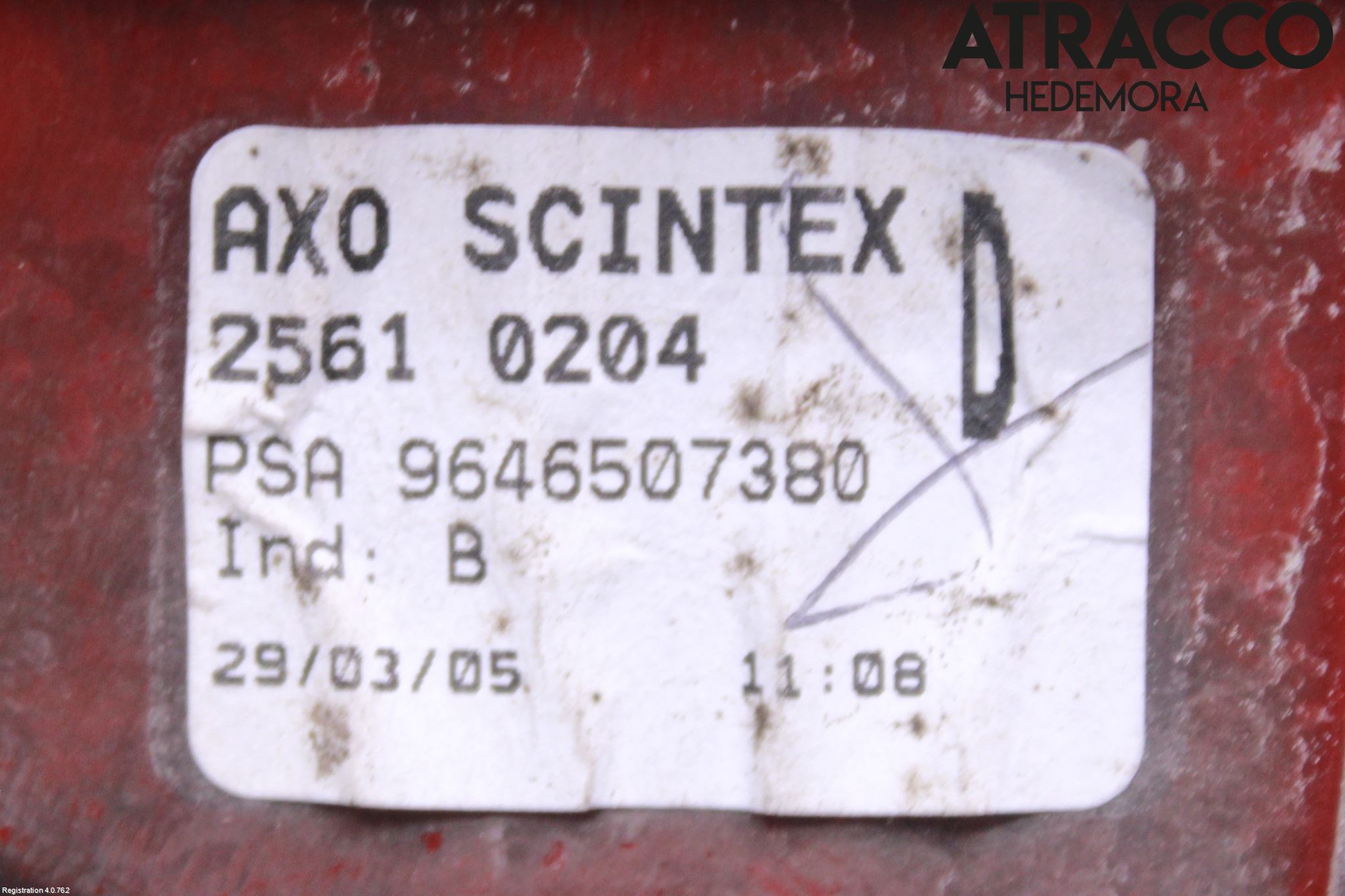 Peugeot 407 Dimljus/Reflex Bak