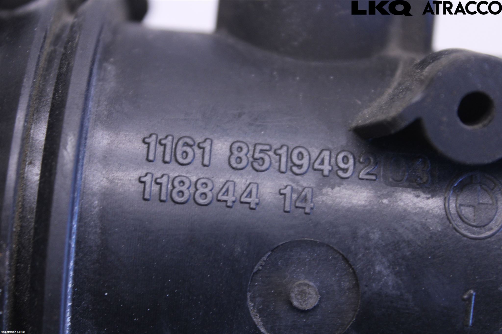BMW 5 F10/F11/F18 09-17 Laddluft-Intercoolerrör