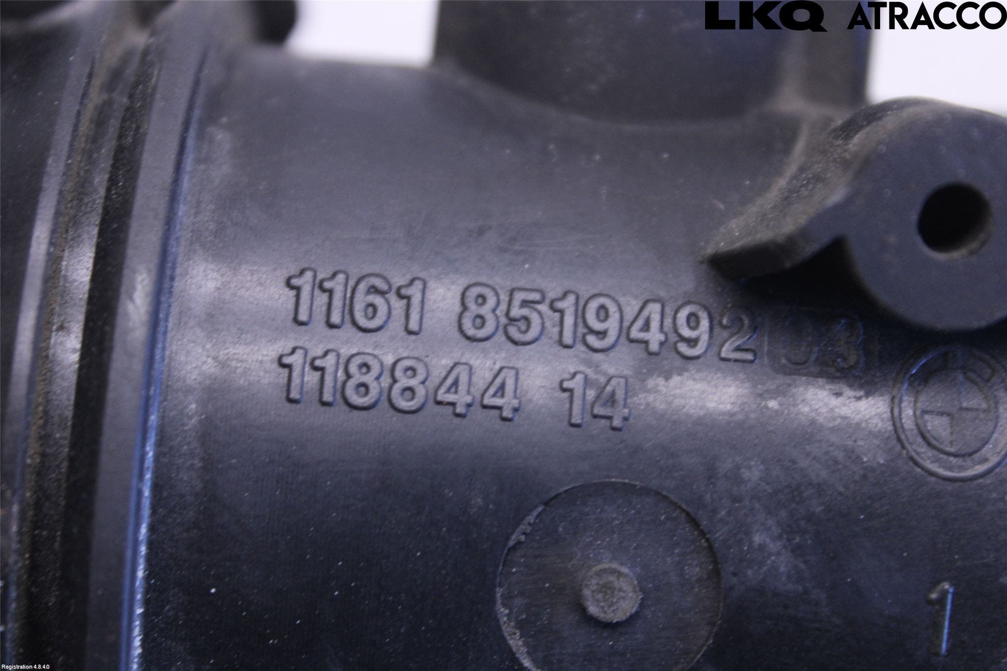 BMW 5 F10/F11/F18 09-17 Laddluft-Intercoolerrör