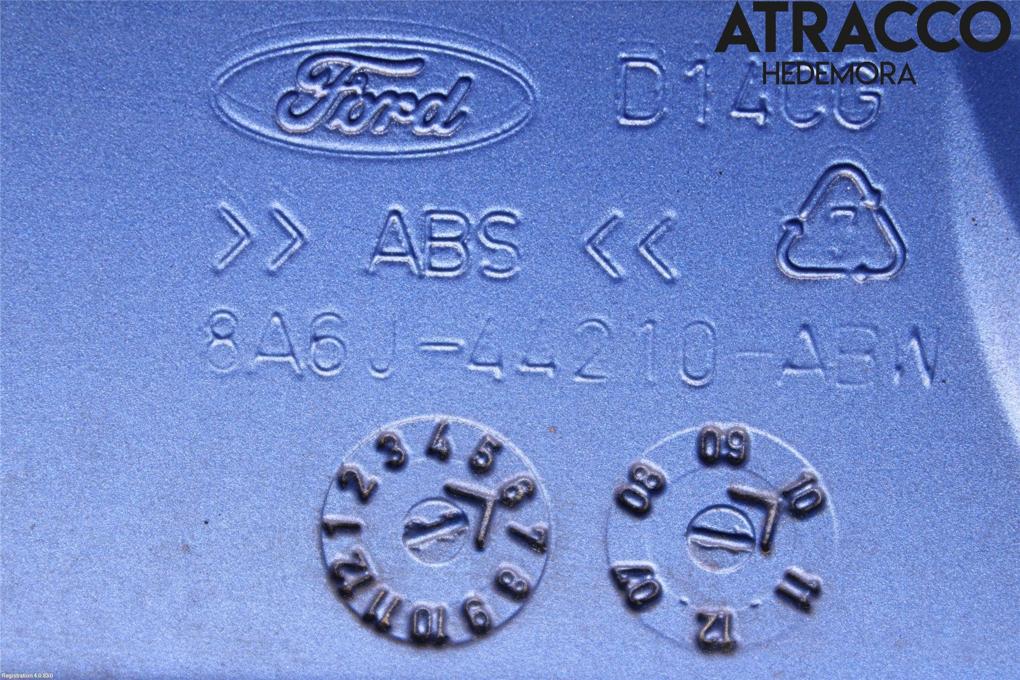 Ford FIESTA 09-12 Spoiler Baklucka