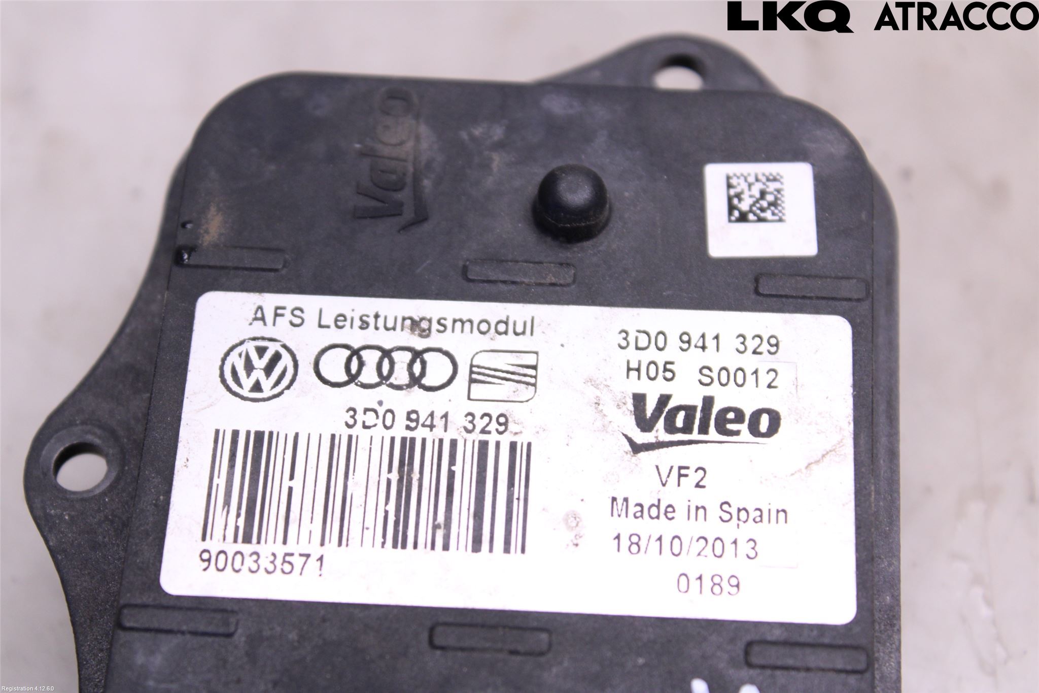 Volkswagen VW GOLF / E-GOLF VII 13-20 Styrenhet Strålkastare