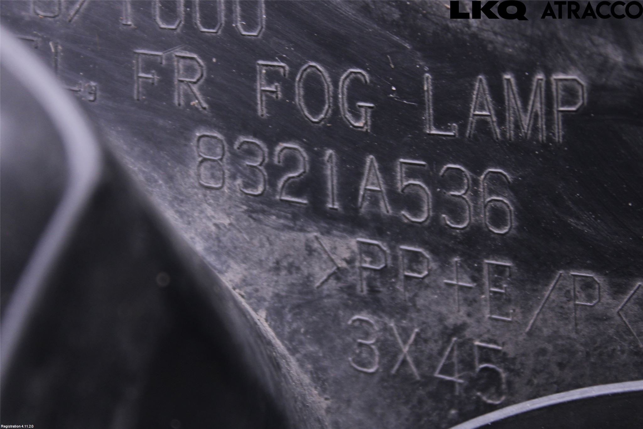 Mitsubishi ASX 10-22 Dimljussarg Fram