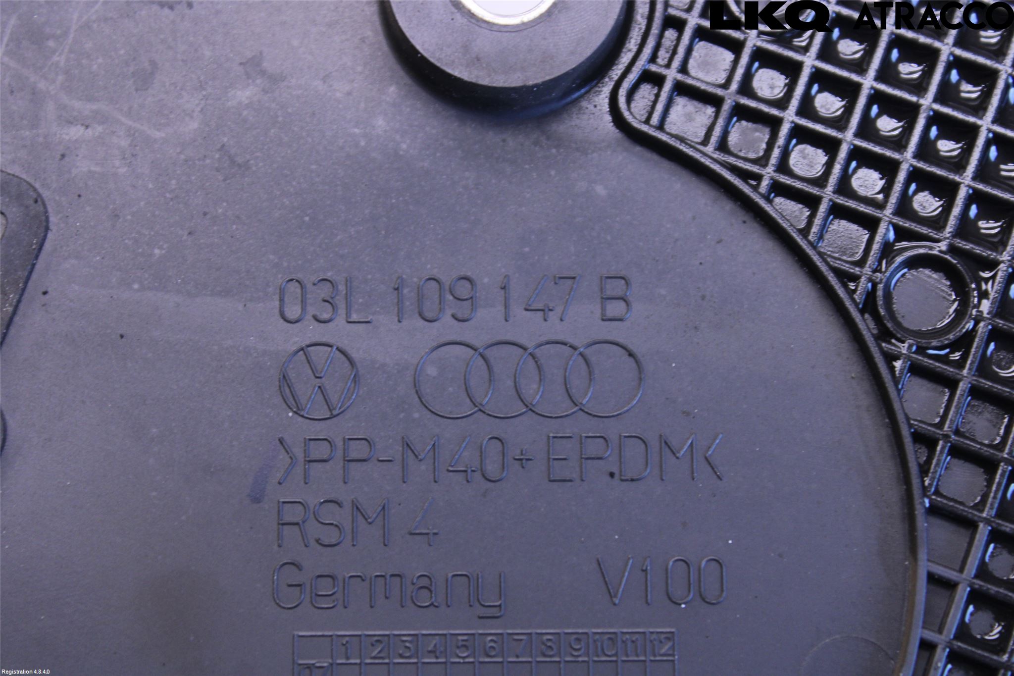 Volkswagen VW GOLF VI 09-13 Kamrem-Transmissionskåpa