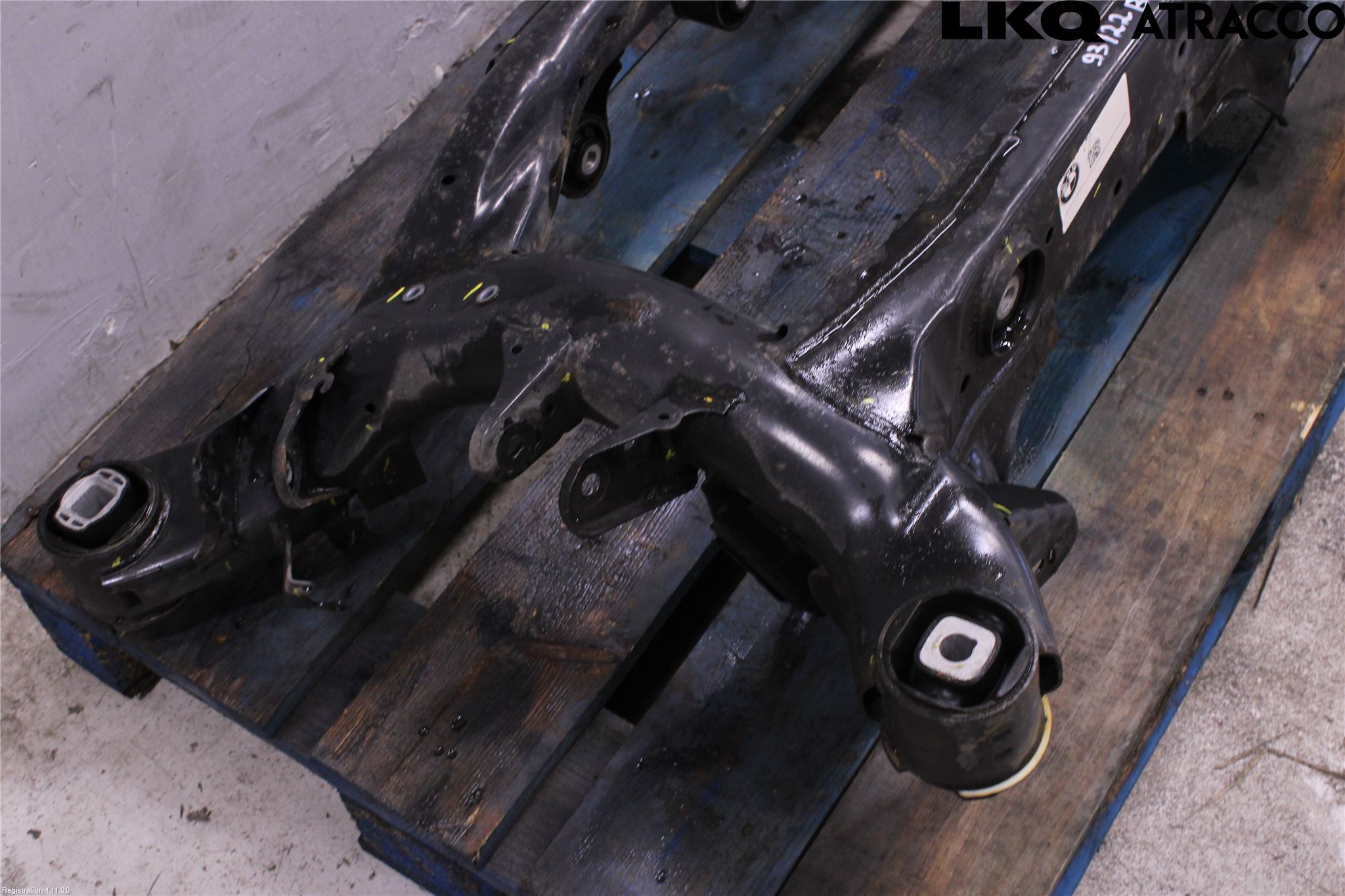 BMW X3 G01 18- Bakaxelbalk