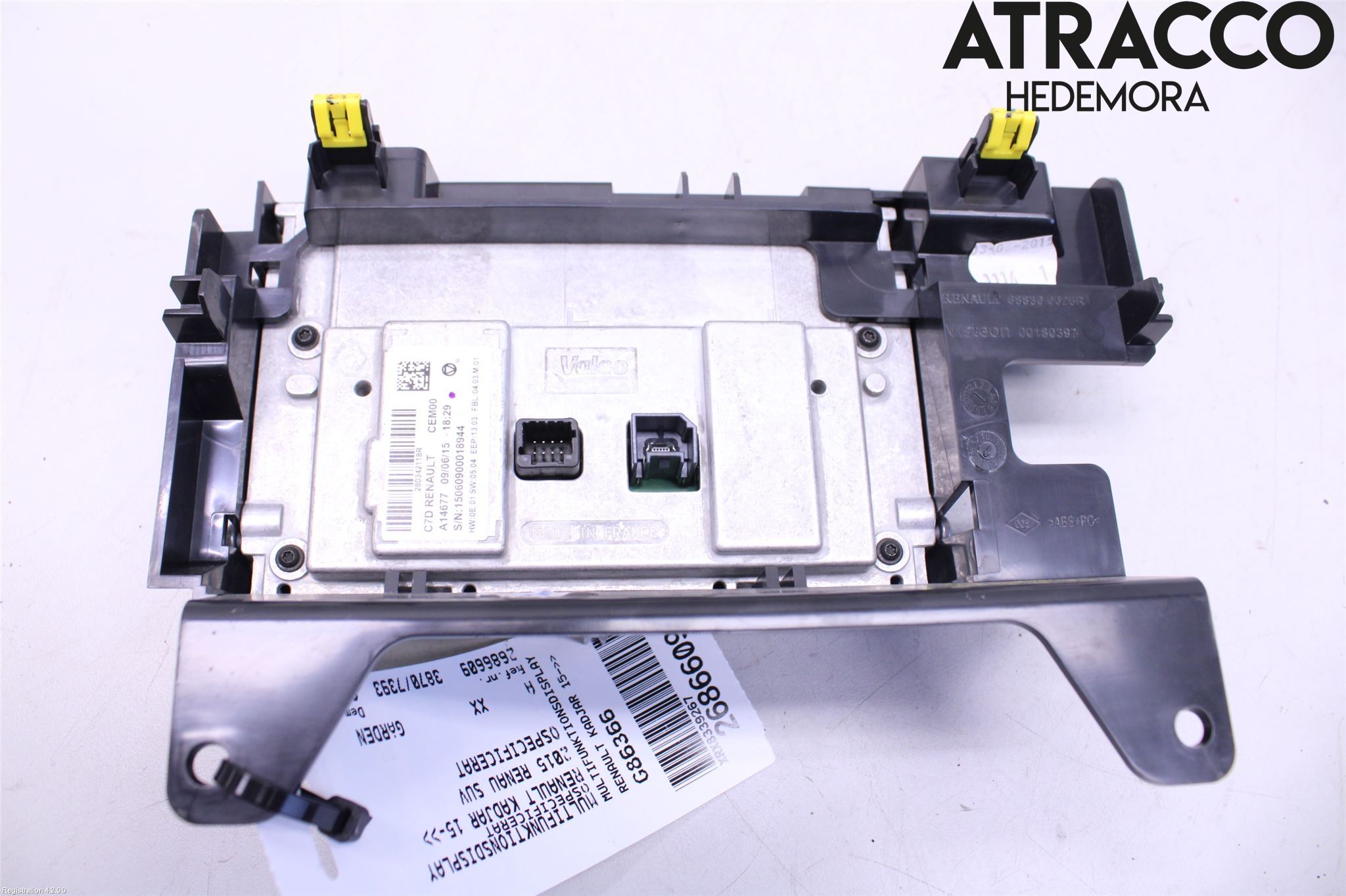 Renault KADJAR 15- Multifunktionsdisplay