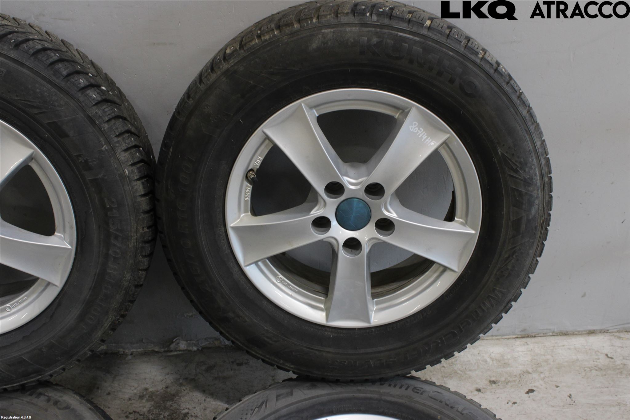 Mitsubishi OUTLANDER 13-21 Vinterdäck Alumfälg 4St