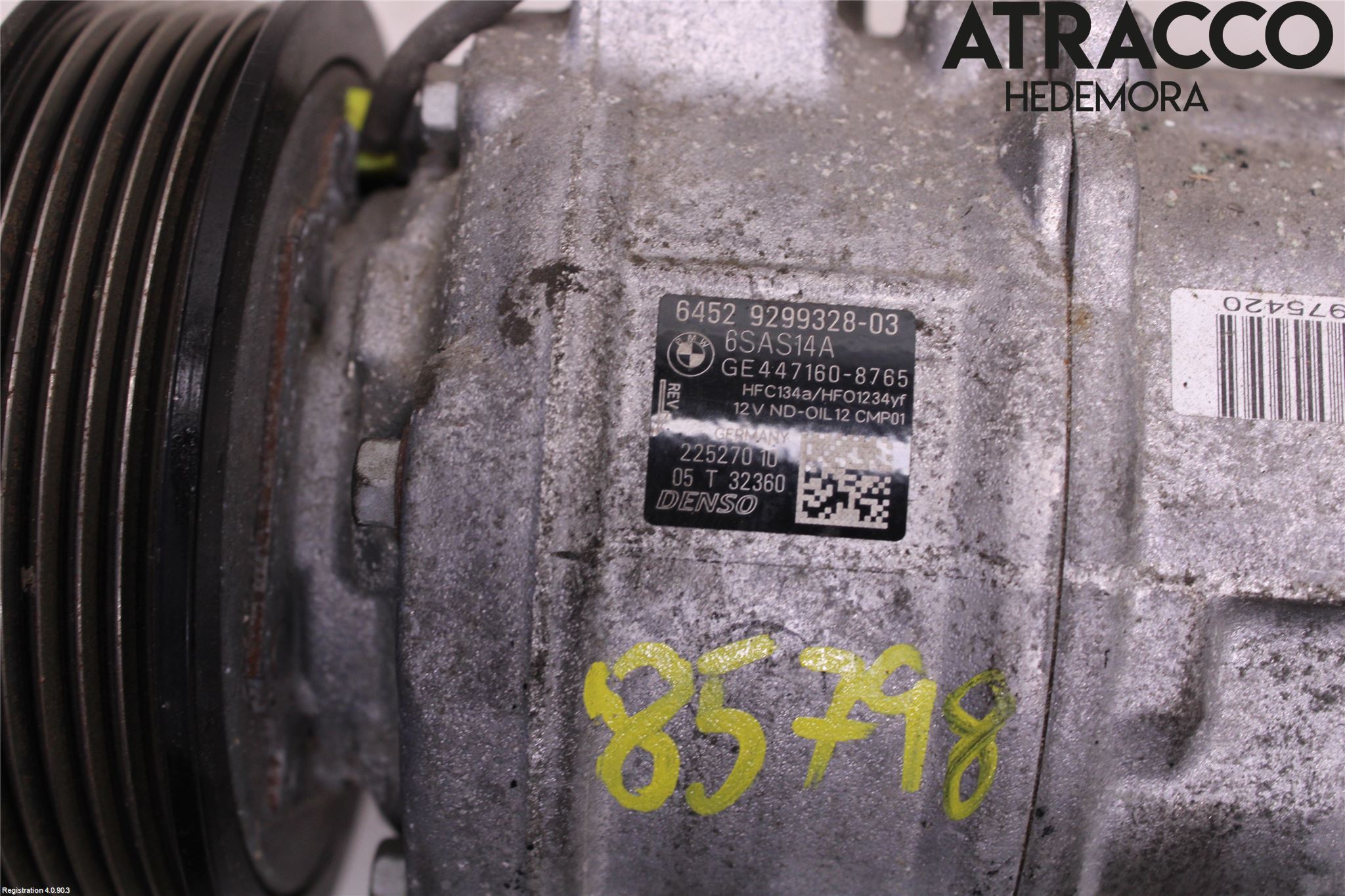 BMW 3 F30/F31/F80 12-19 Ac Kompressor