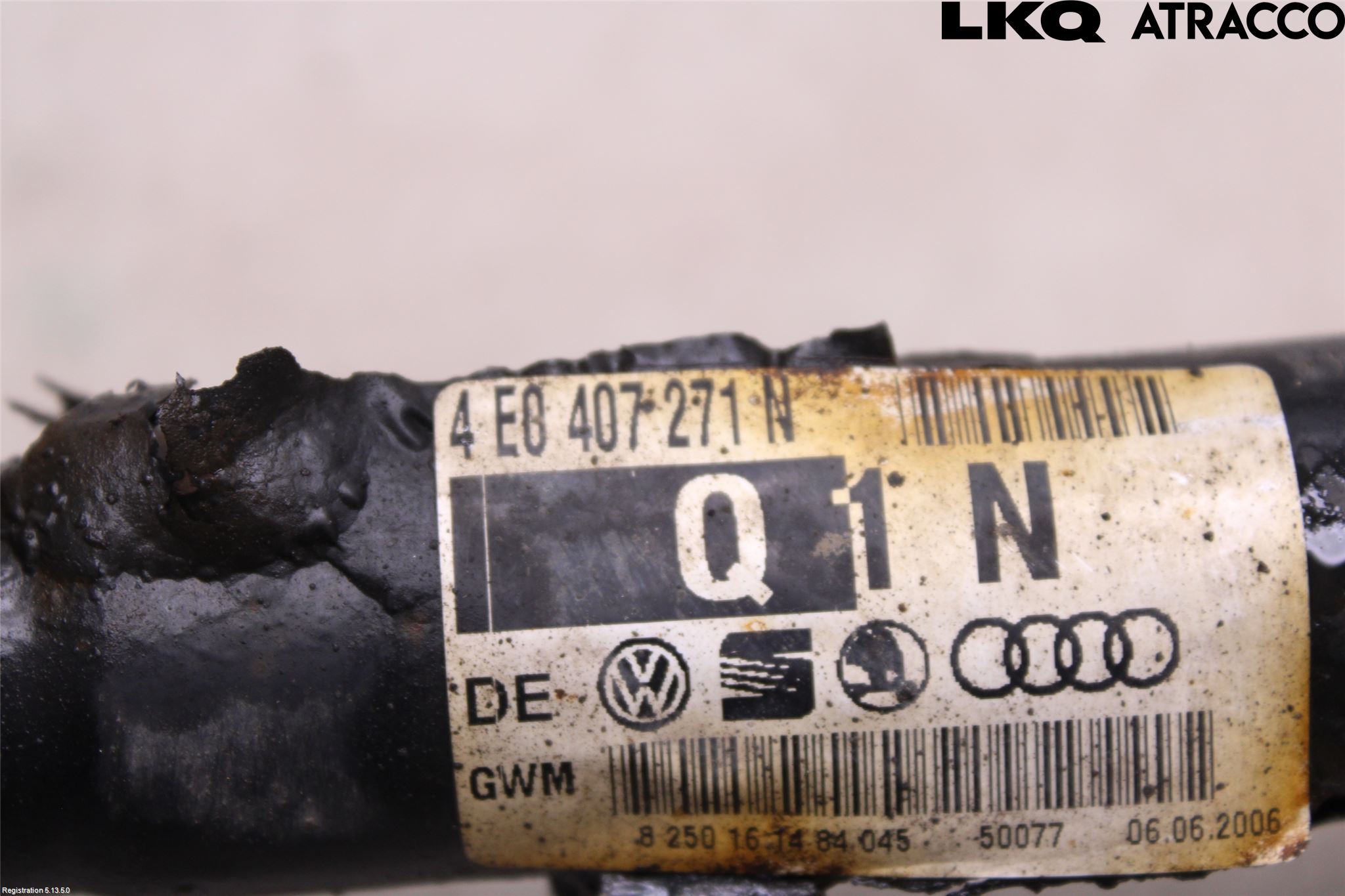 Audi A6/S6     05-11 Drivaxel Fram Vänster