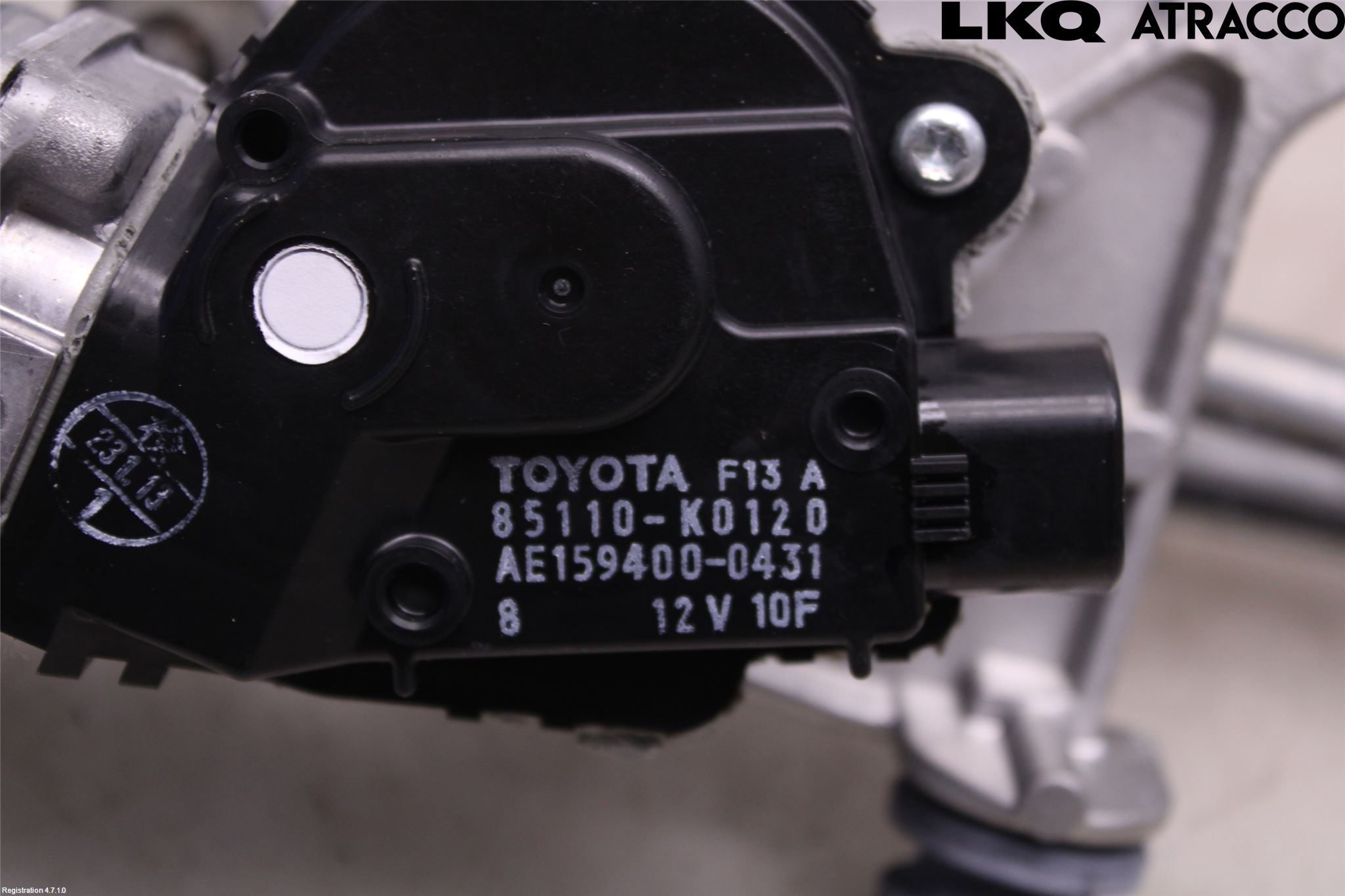 Toyota YARIS CROSS XP21 21- Torkarmekanism Vindruta