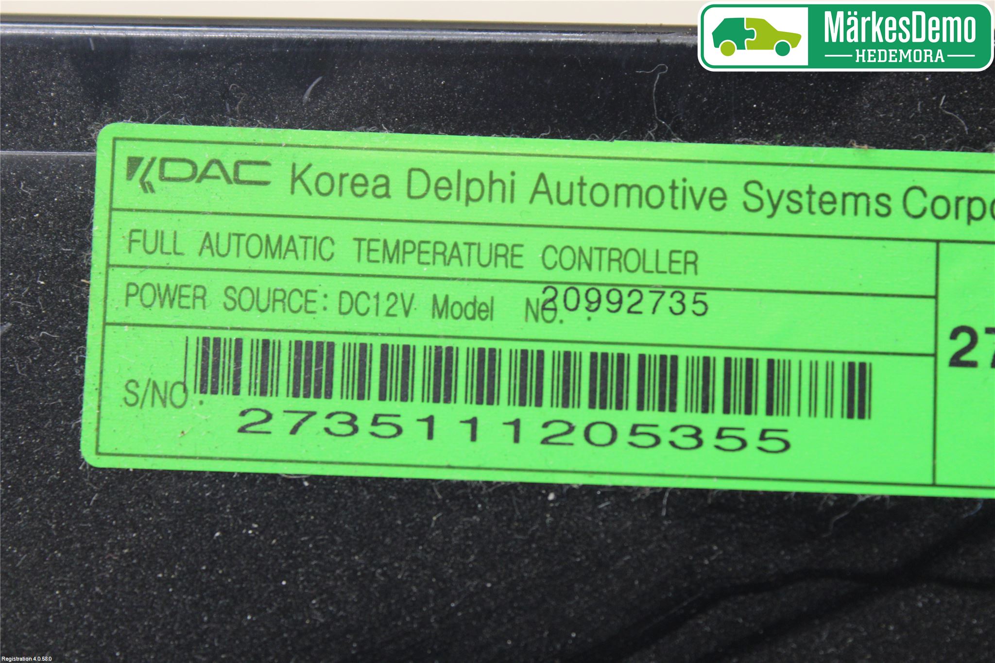 Chevrolet CAPTIVA Ac Styrenhet Ac Manöveren