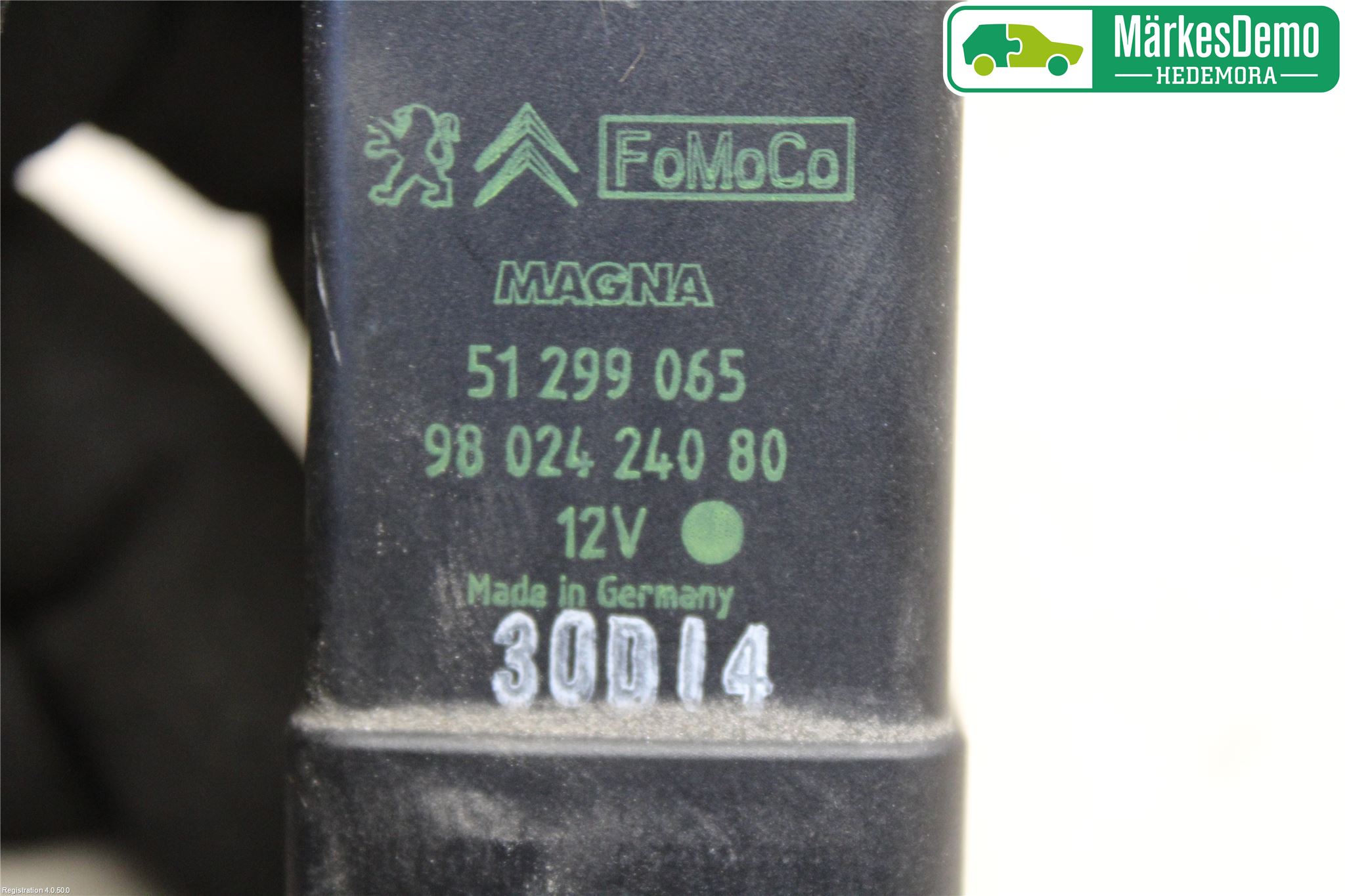 Peugeot 508 11-18 Relä Glödning Diesel