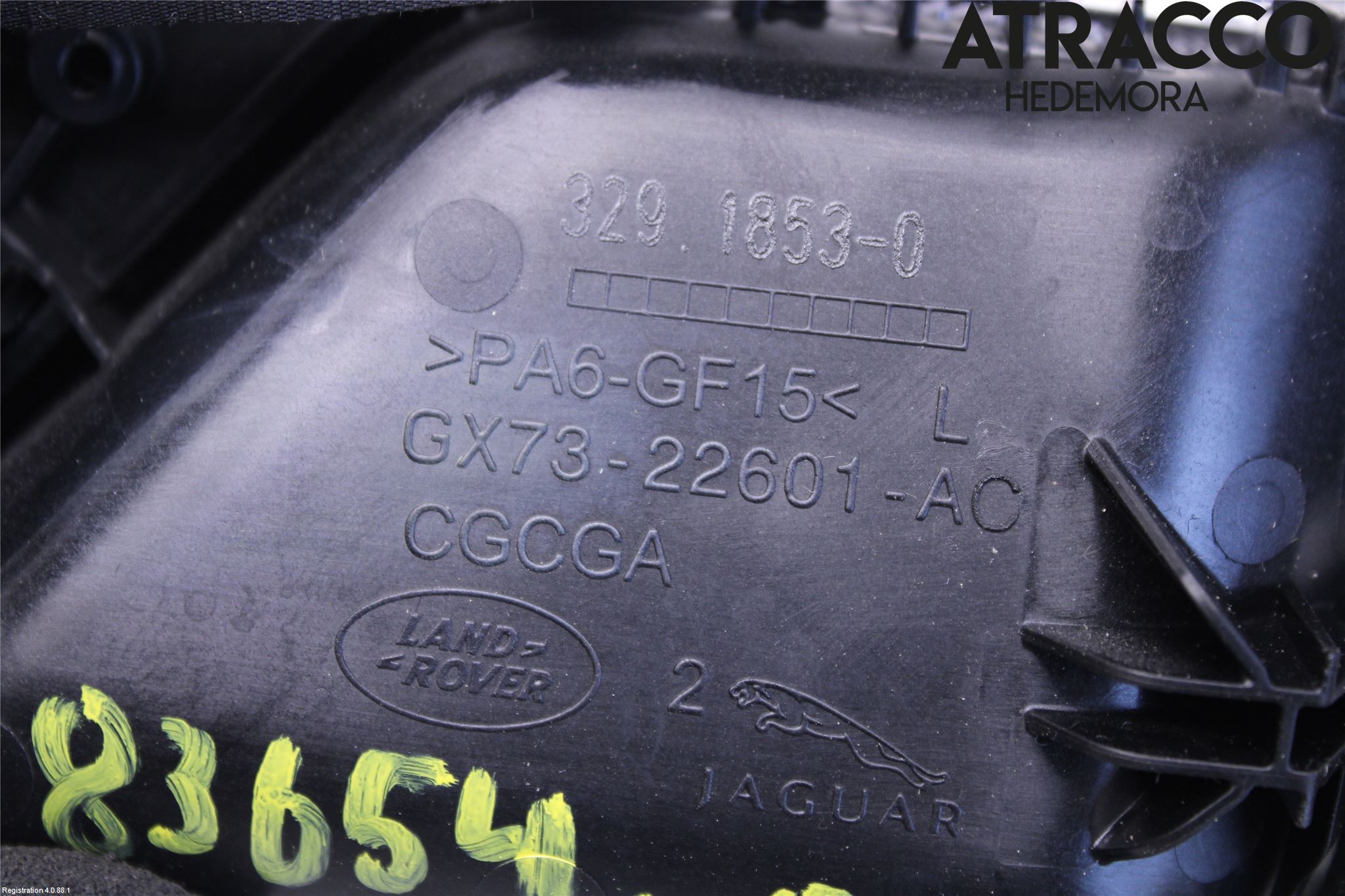 Jaguar F-PACE Dörrhandtag Inre Vä