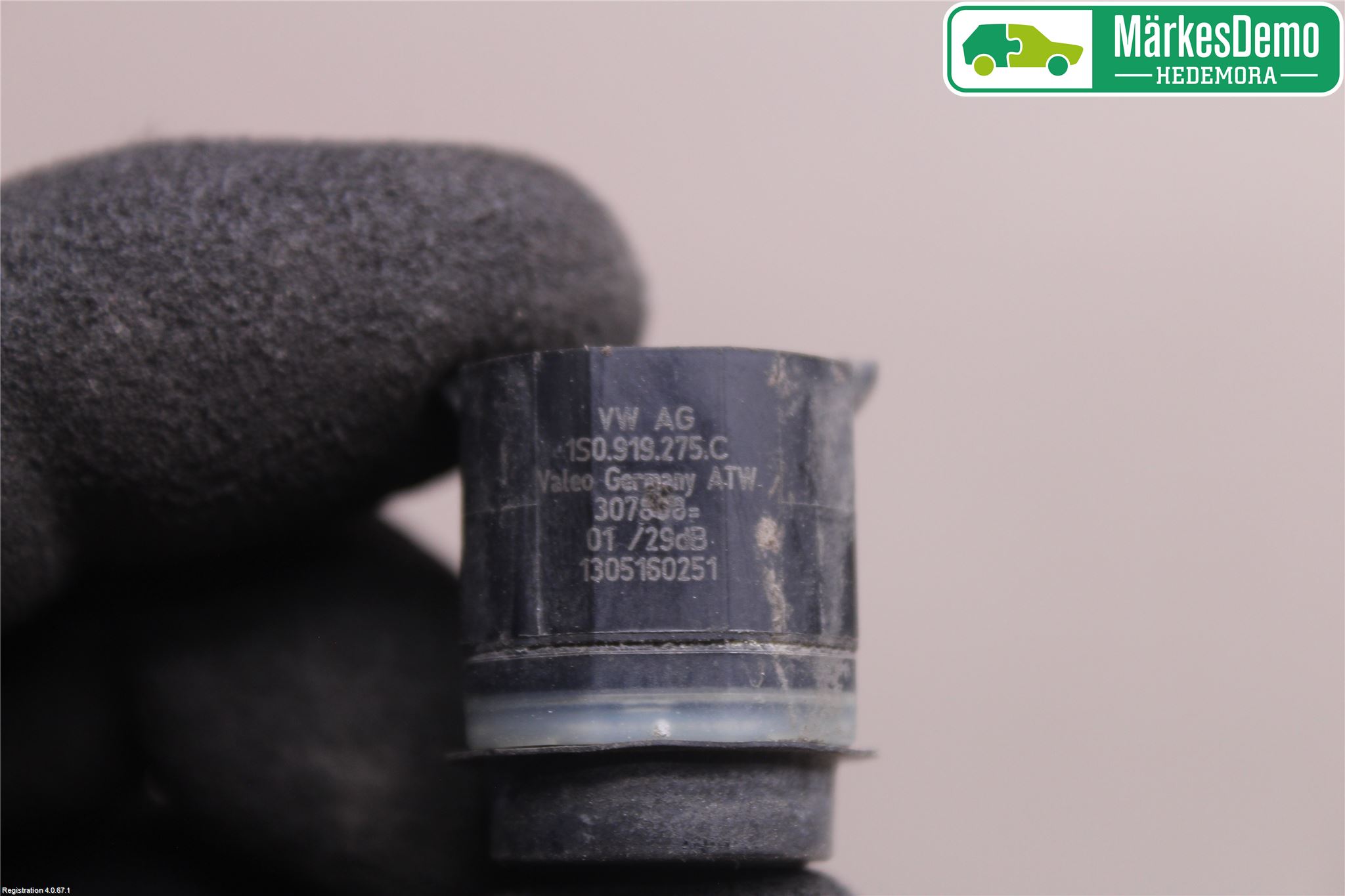 Volkswagen VW UP! / E-UP! Parkeringshjälp Backsensor