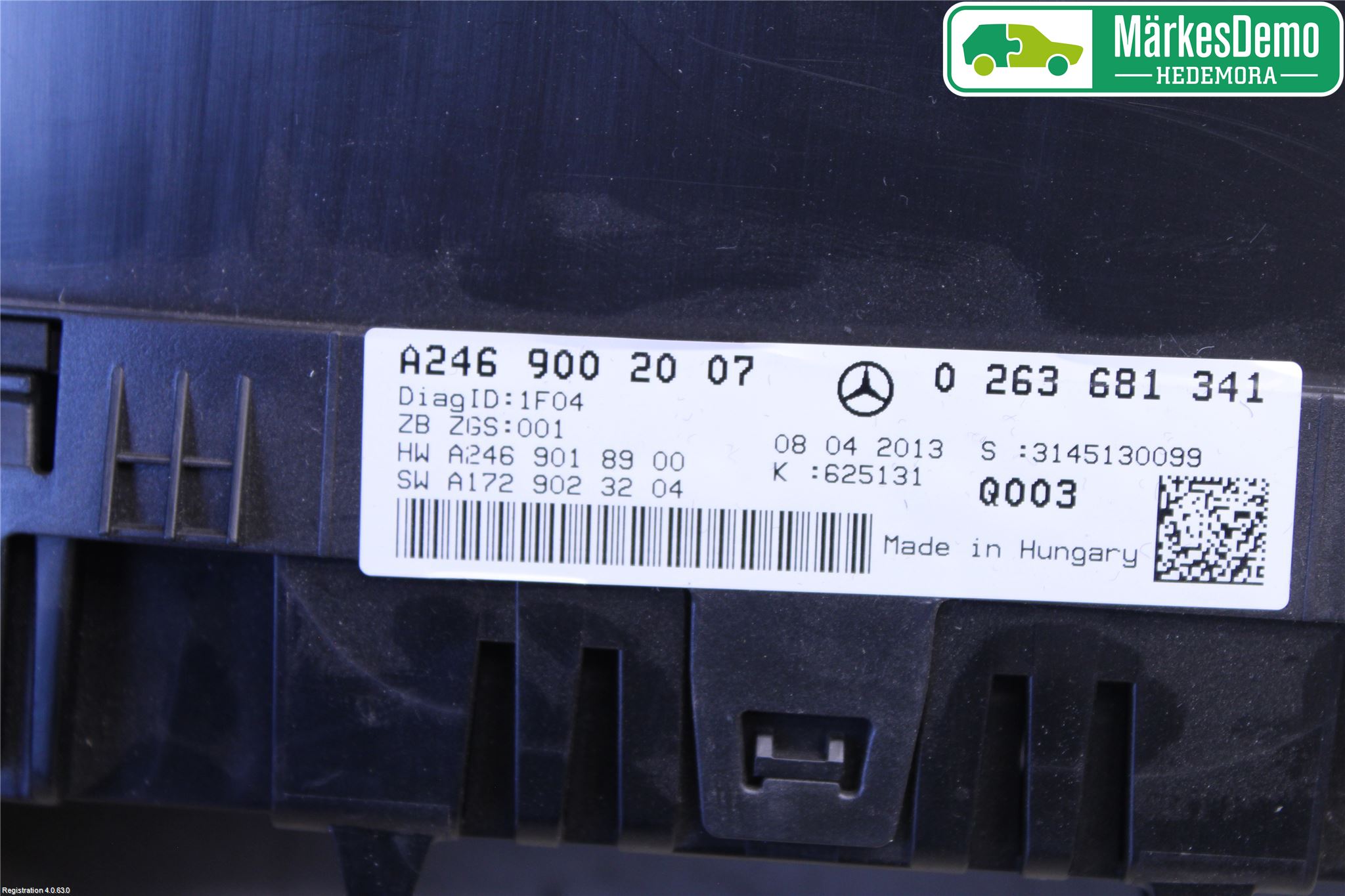 Mercedes-Benz MB B-KLASS (W246/W242) 12-19 Instrument Komb
