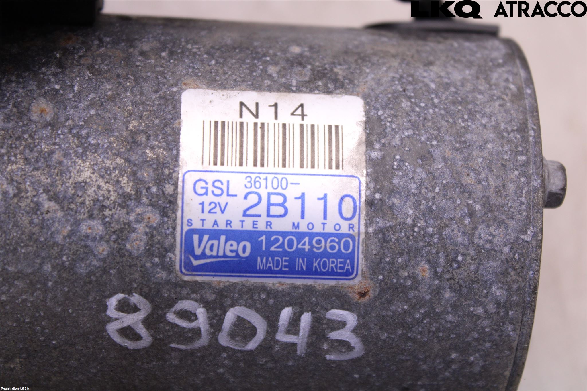 Kia SOUL 09- Startmotor
