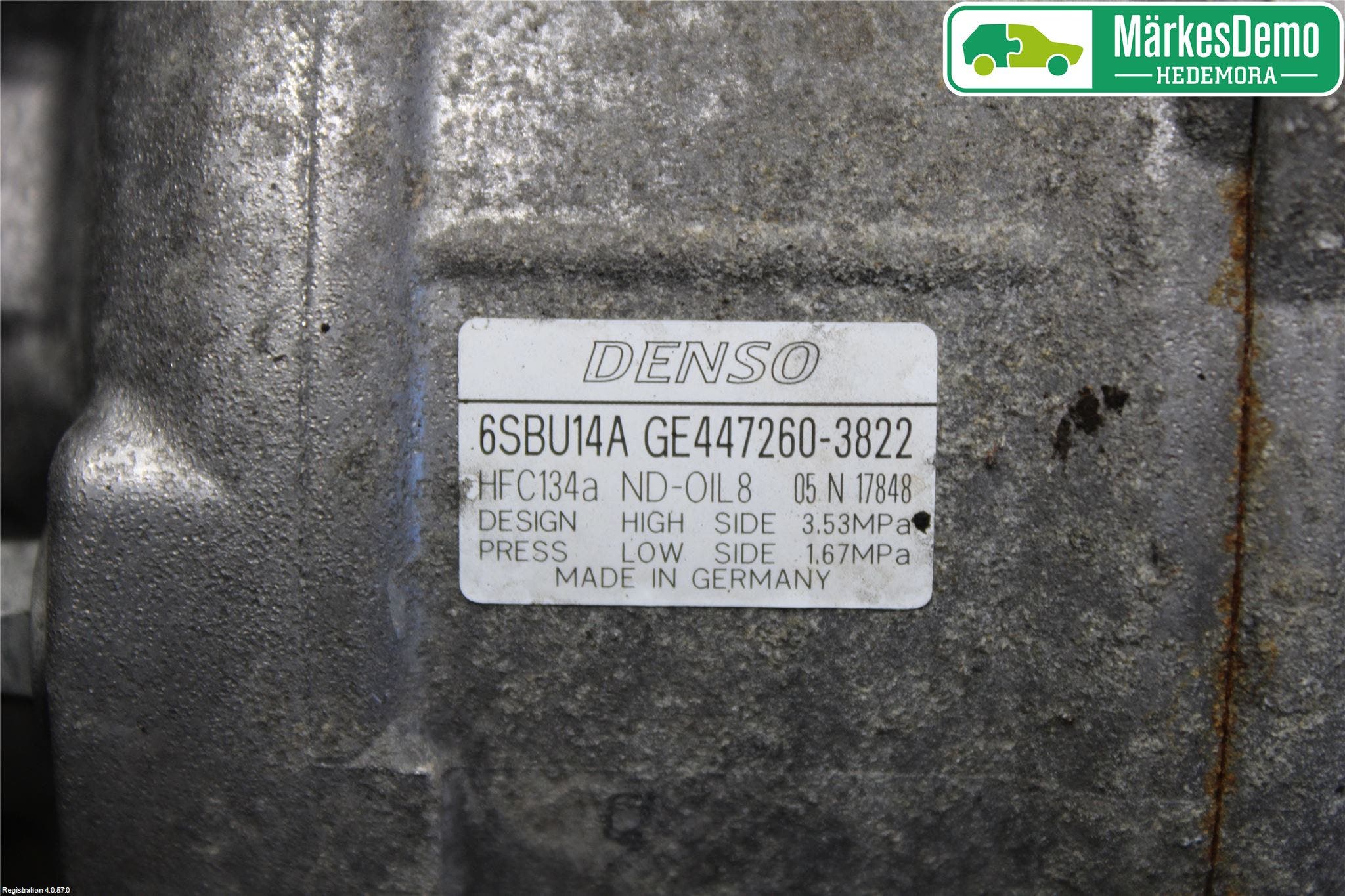 BMW 3 E90/91 SED/TOU 05-12 Ac Kompressor
