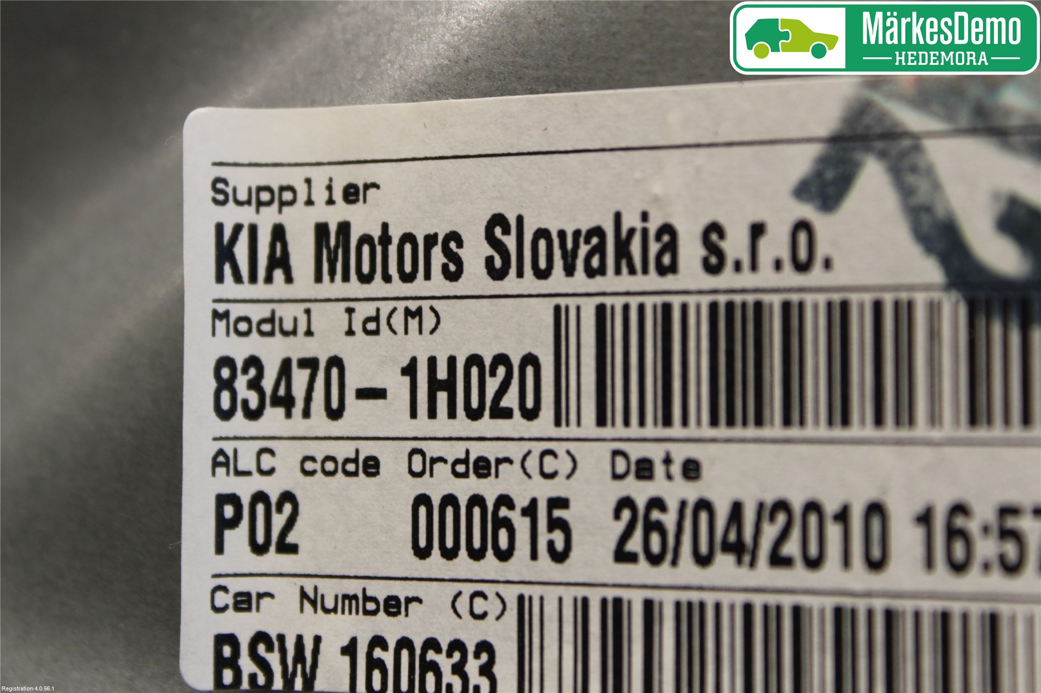 Kia CEED 06-12 Fönsterhiss El Kompl