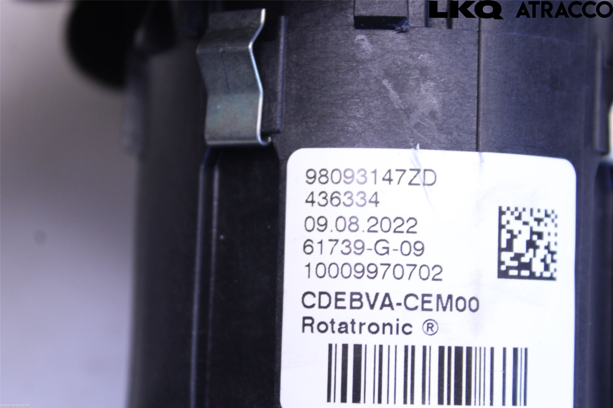 Opel COMBO E 19- Strömställare Växellåda