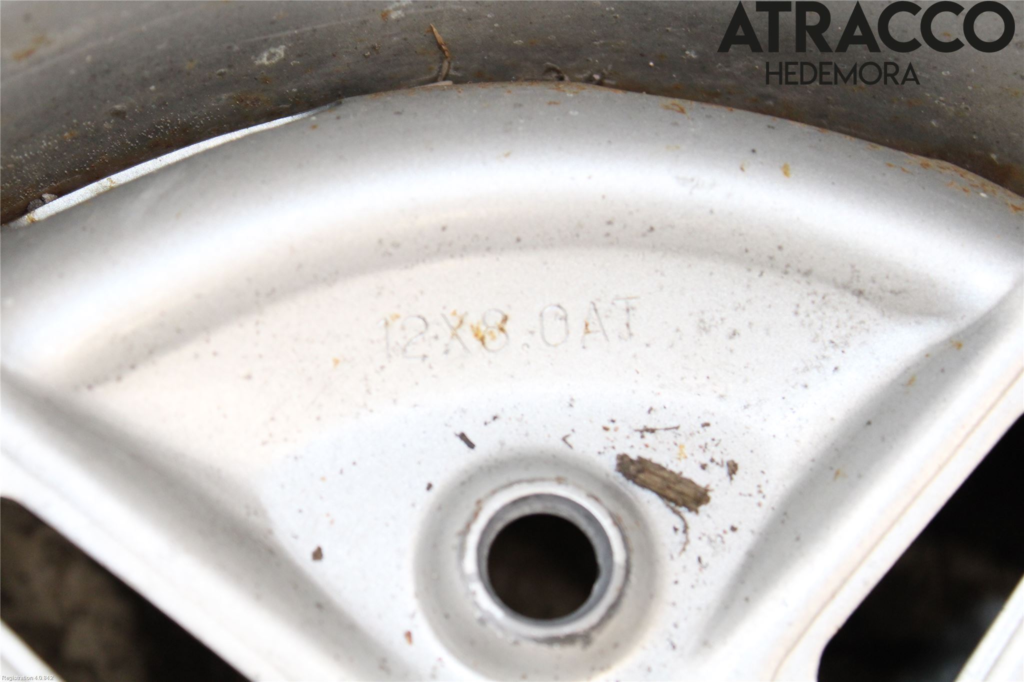 MC och moped ATV YAMAHA Sommardäck Plåtfälg 4St