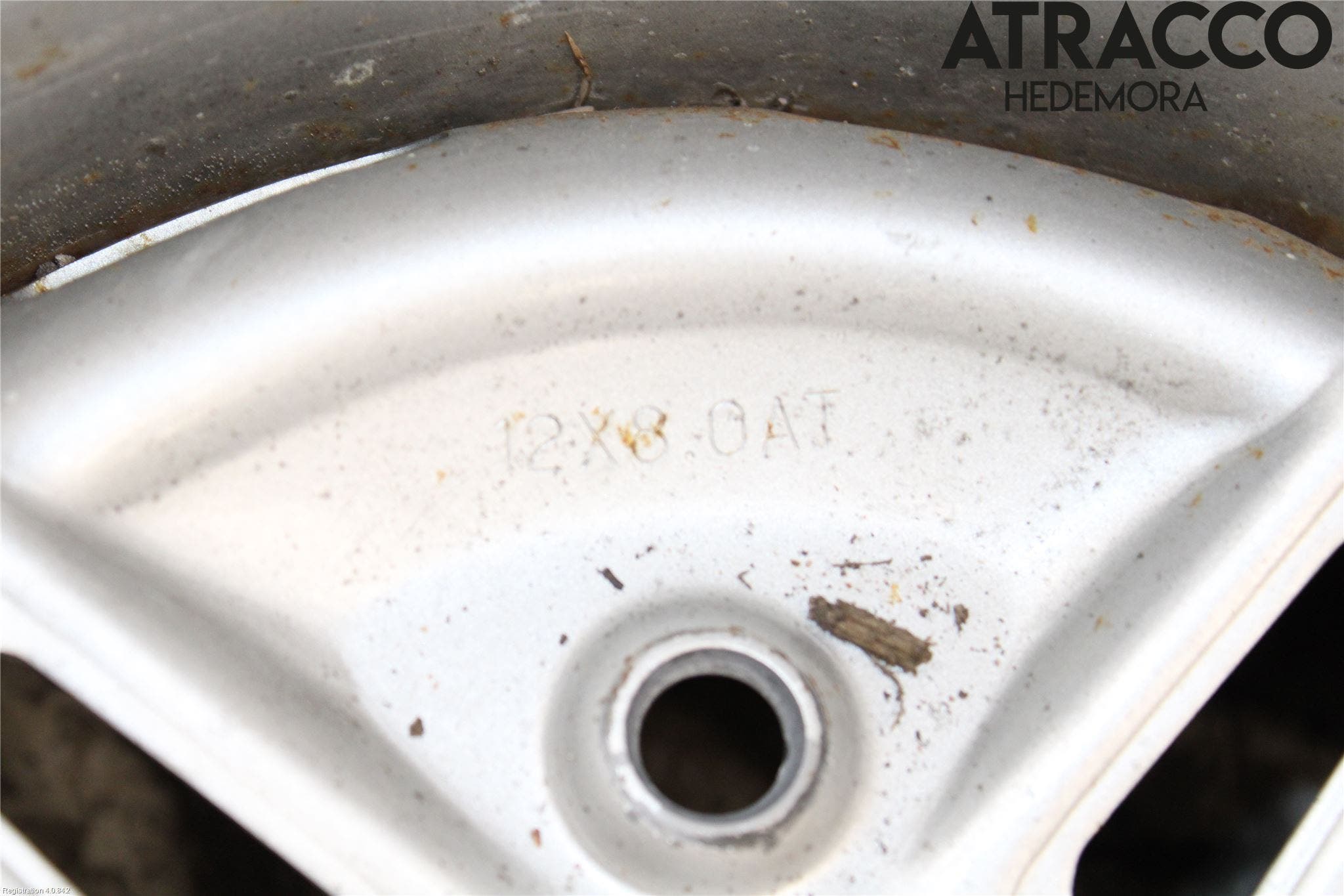 MC och moped ATV YAMAHA Sommardäck Plåtfälg 4St