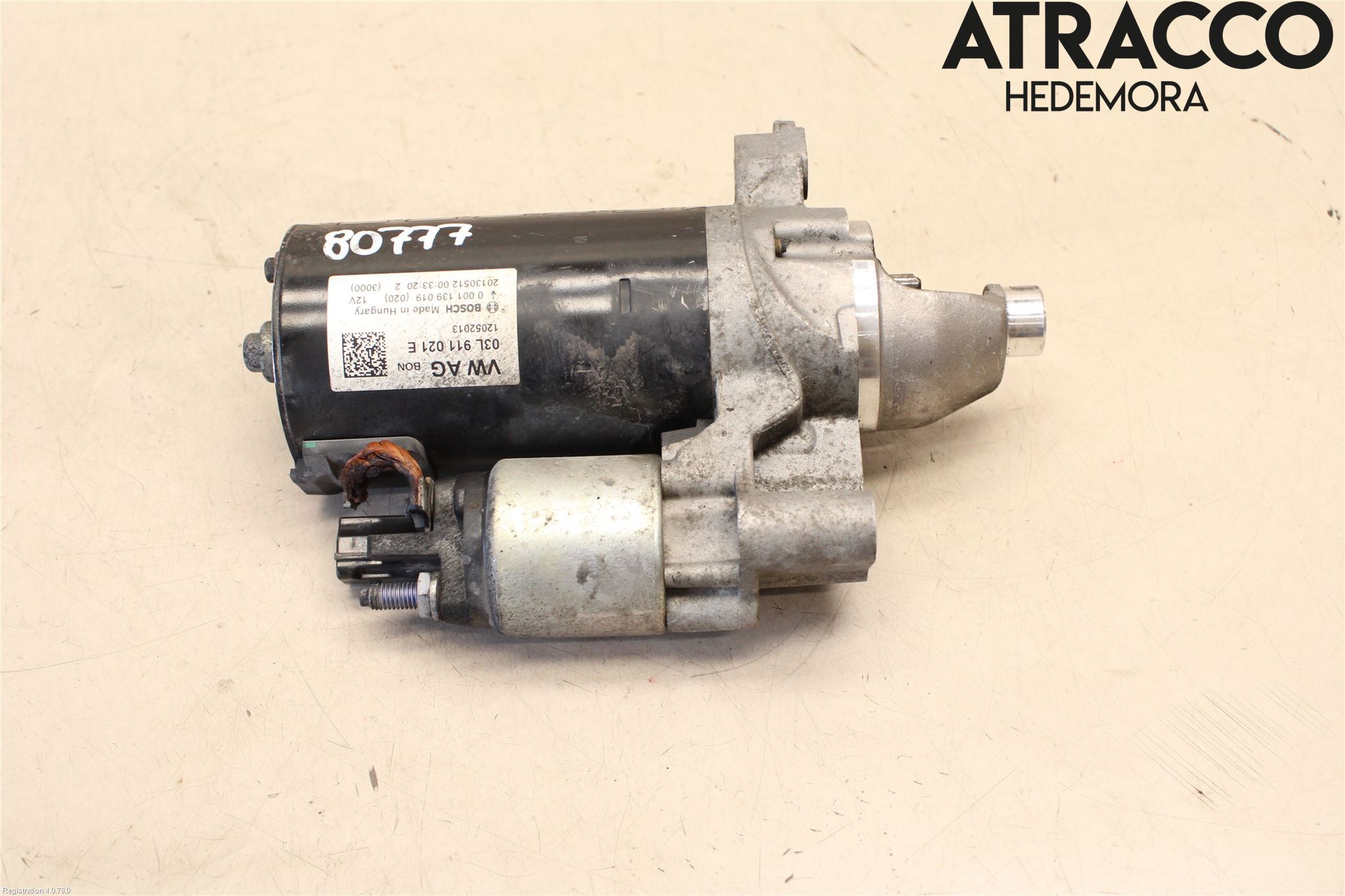 Audi A4 12-15 Startmotor Diesel