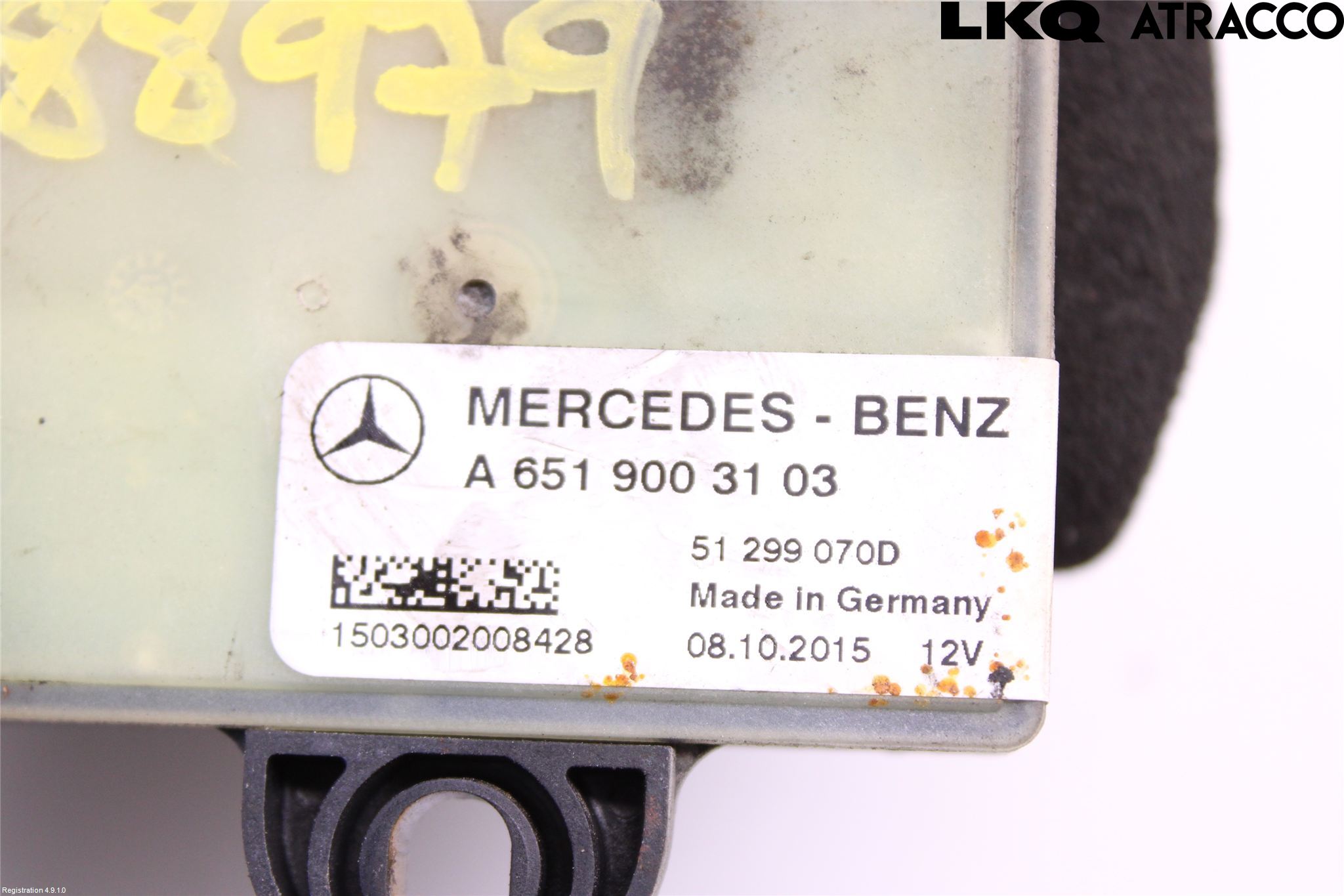 Mercedes-Benz MB SPRINTER (W906) 06-18 Relä Glödning Diesel