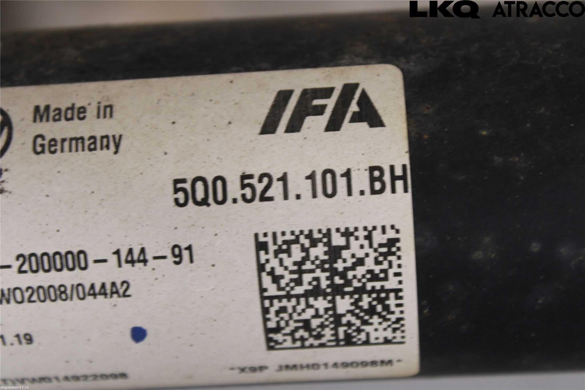 Volkswagen VW T-ROC 18- Mellanaxel Komp