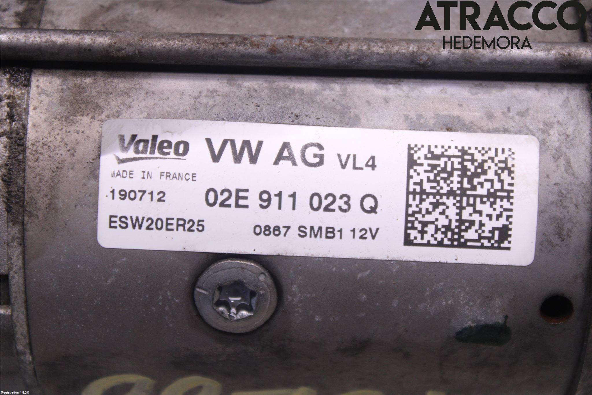 Volkswagen VW PASSAT 11-14 Startmotor Diesel