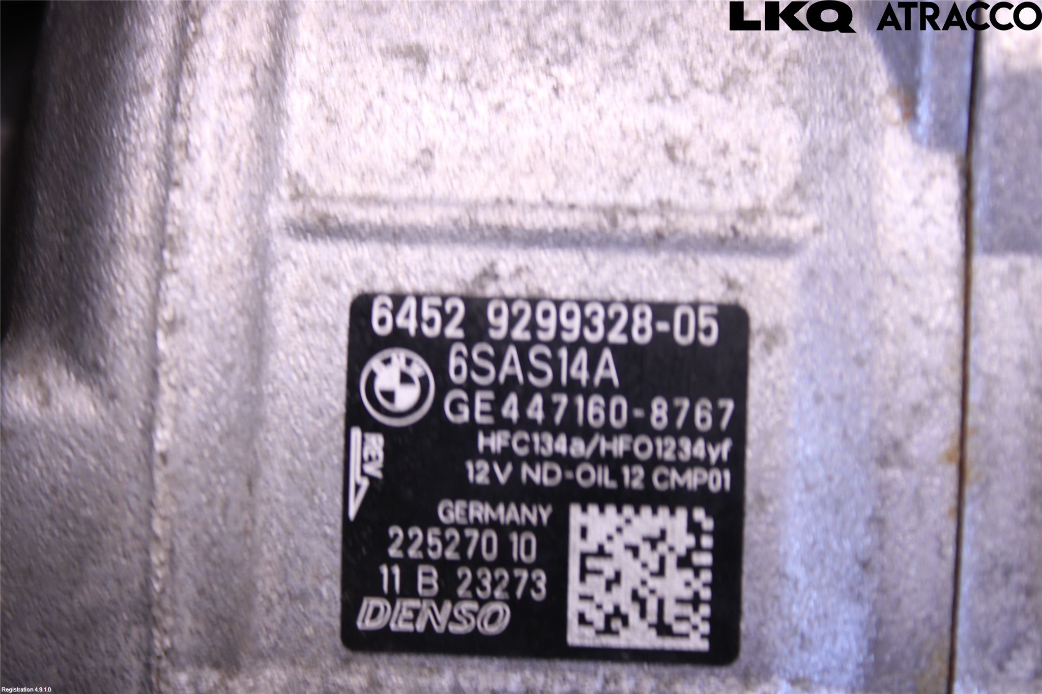 BMW 1 F20/F21 11-19 Ac Kompressor