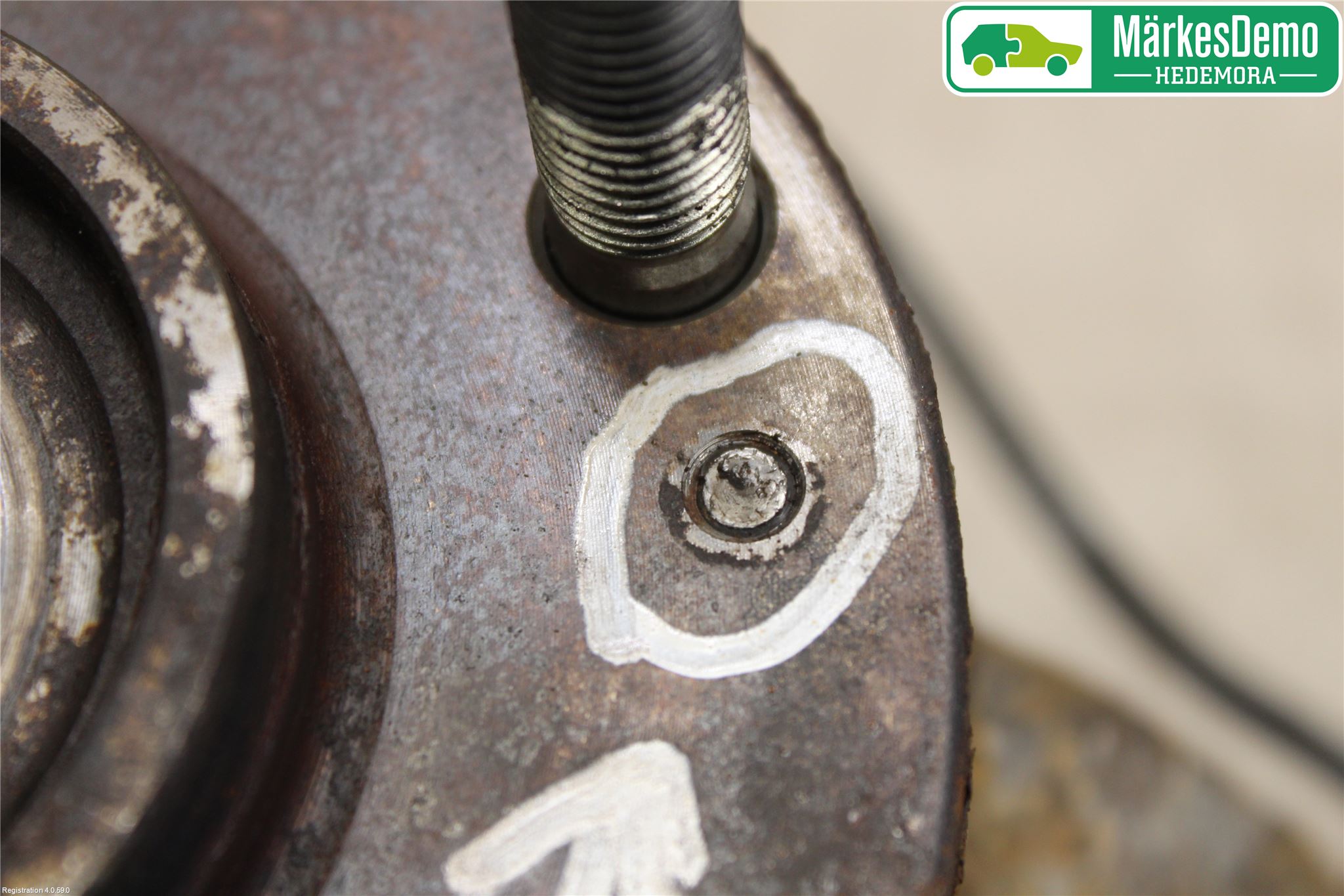 Kia OPTIMA 00-15 Styrspindel Lagerhus Vä