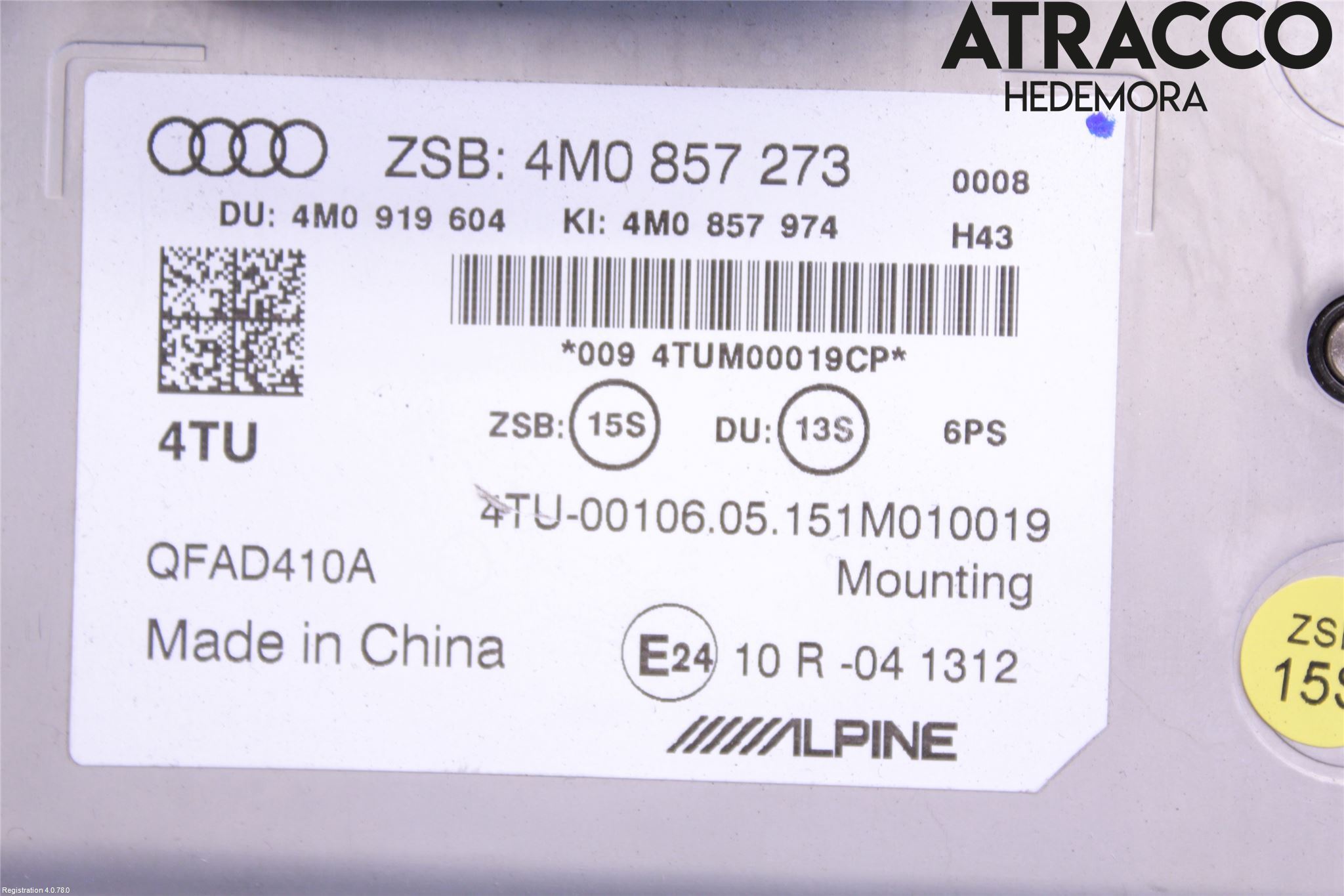 Audi Q7/SQ7 Multifunktionsdisplay