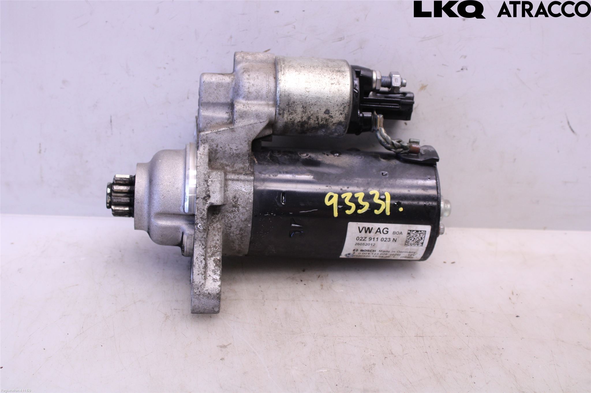 Skoda OCTAVIA (1Z) 05-13 Startmotor Diesel