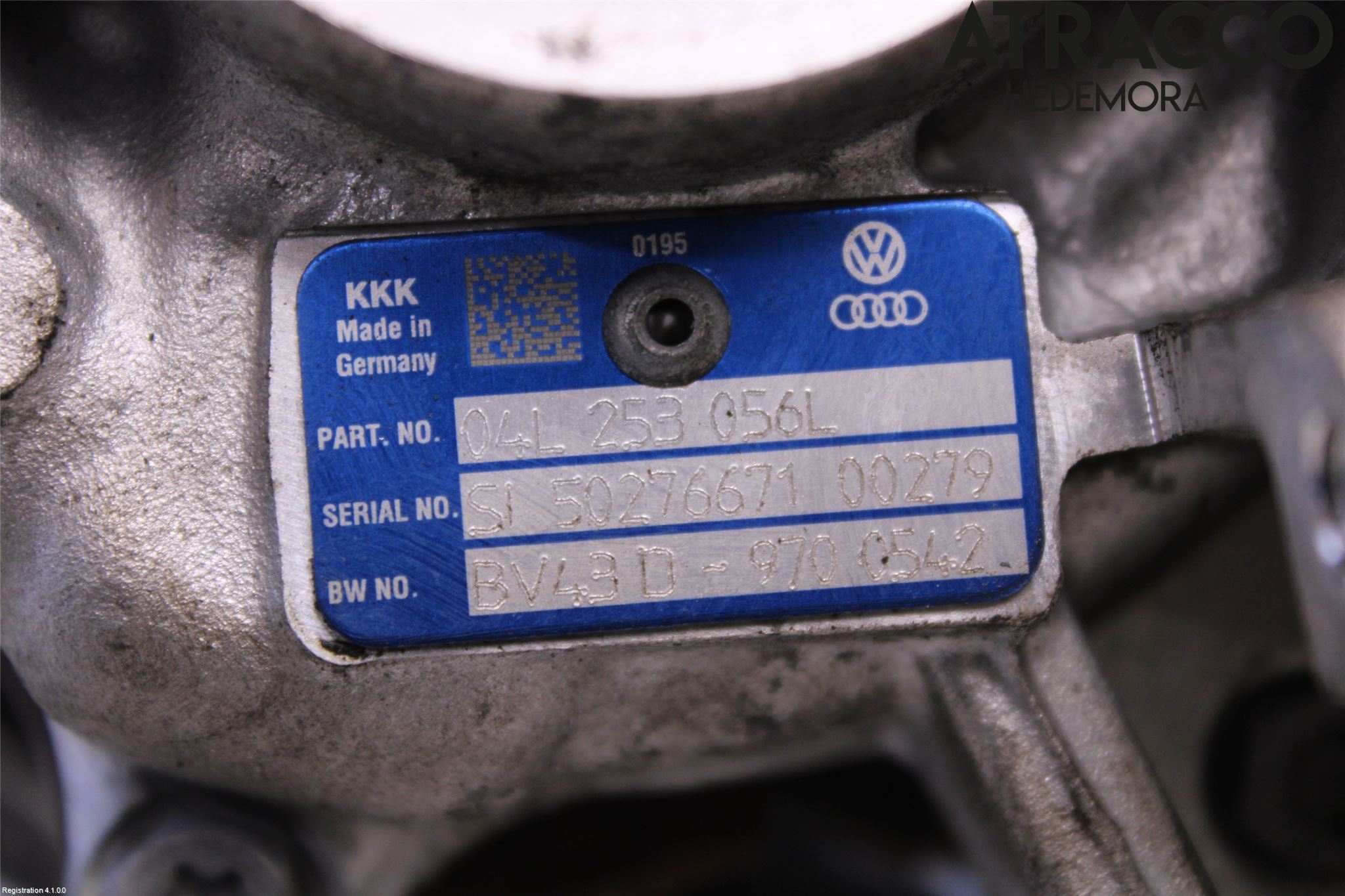 Audi A4/S4 B9 16-19 Turboaggregat