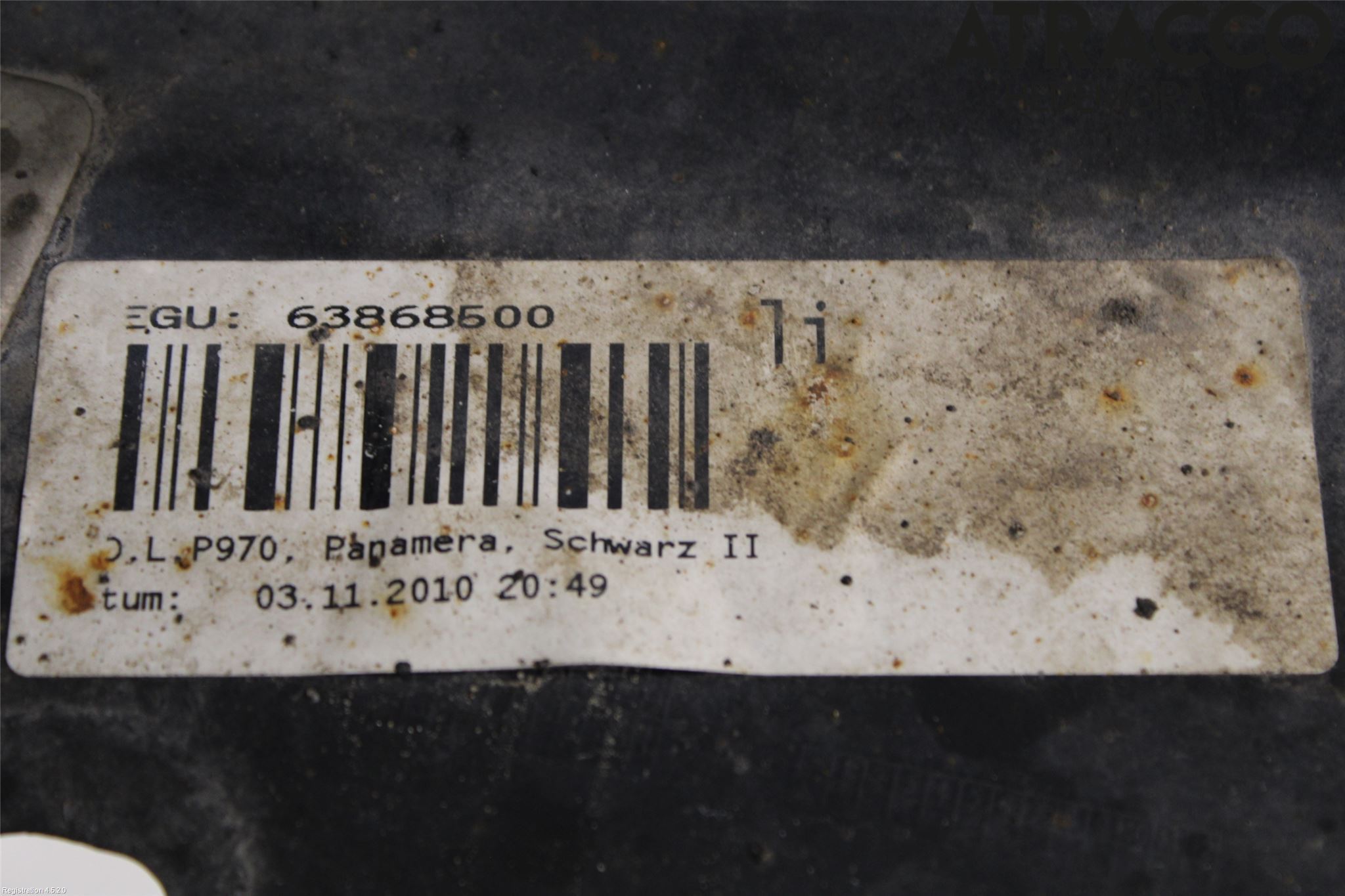 Porsche PANAMERA 09- Sidokjol Vä