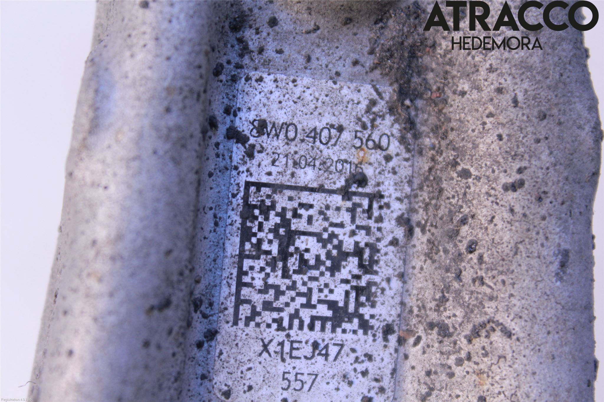 Audi A4/S4 B9 16-19 Styrspindel Lagerhus Hö