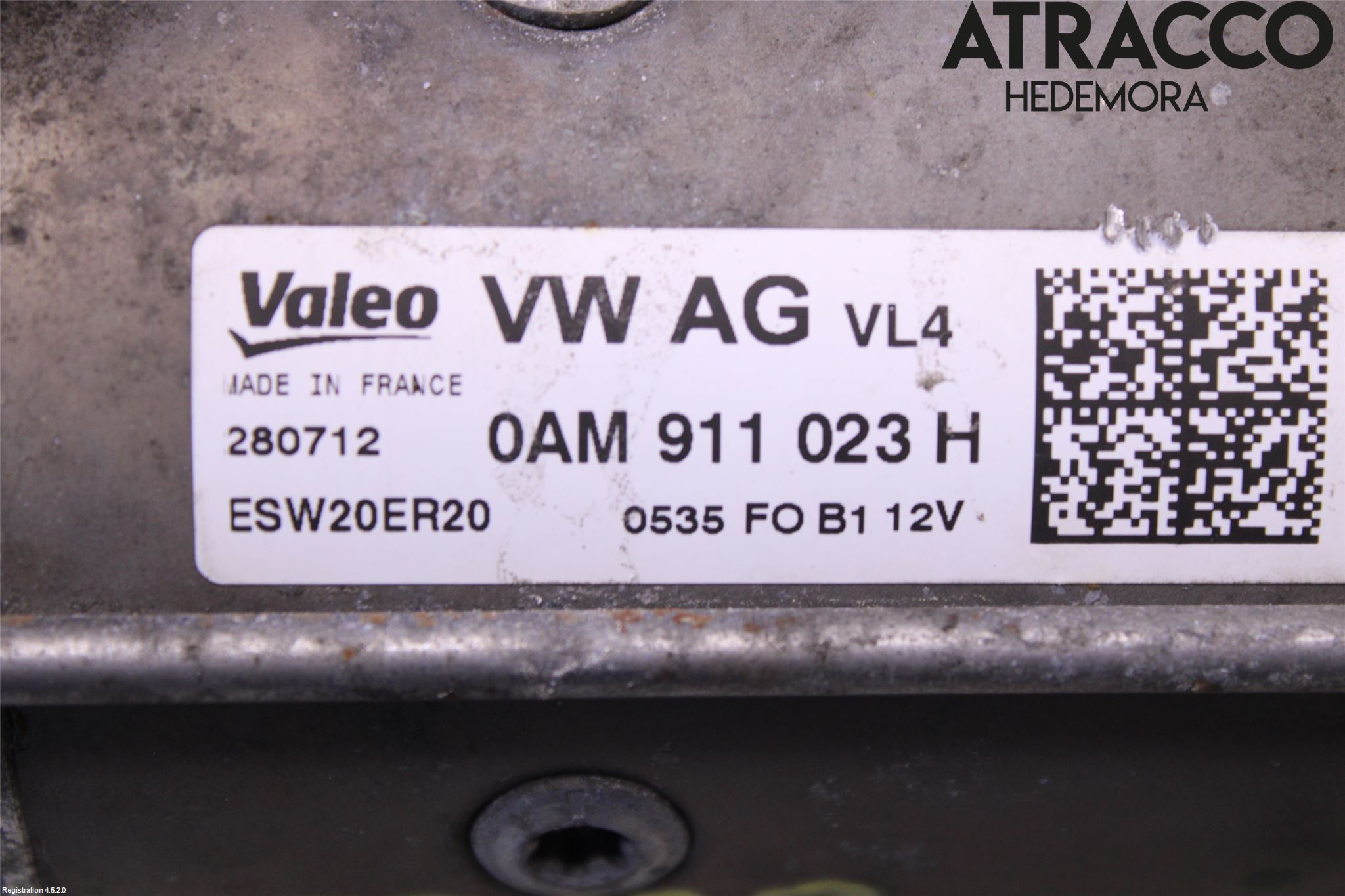 Audi A3/S3 05-13 Startmotor Diesel