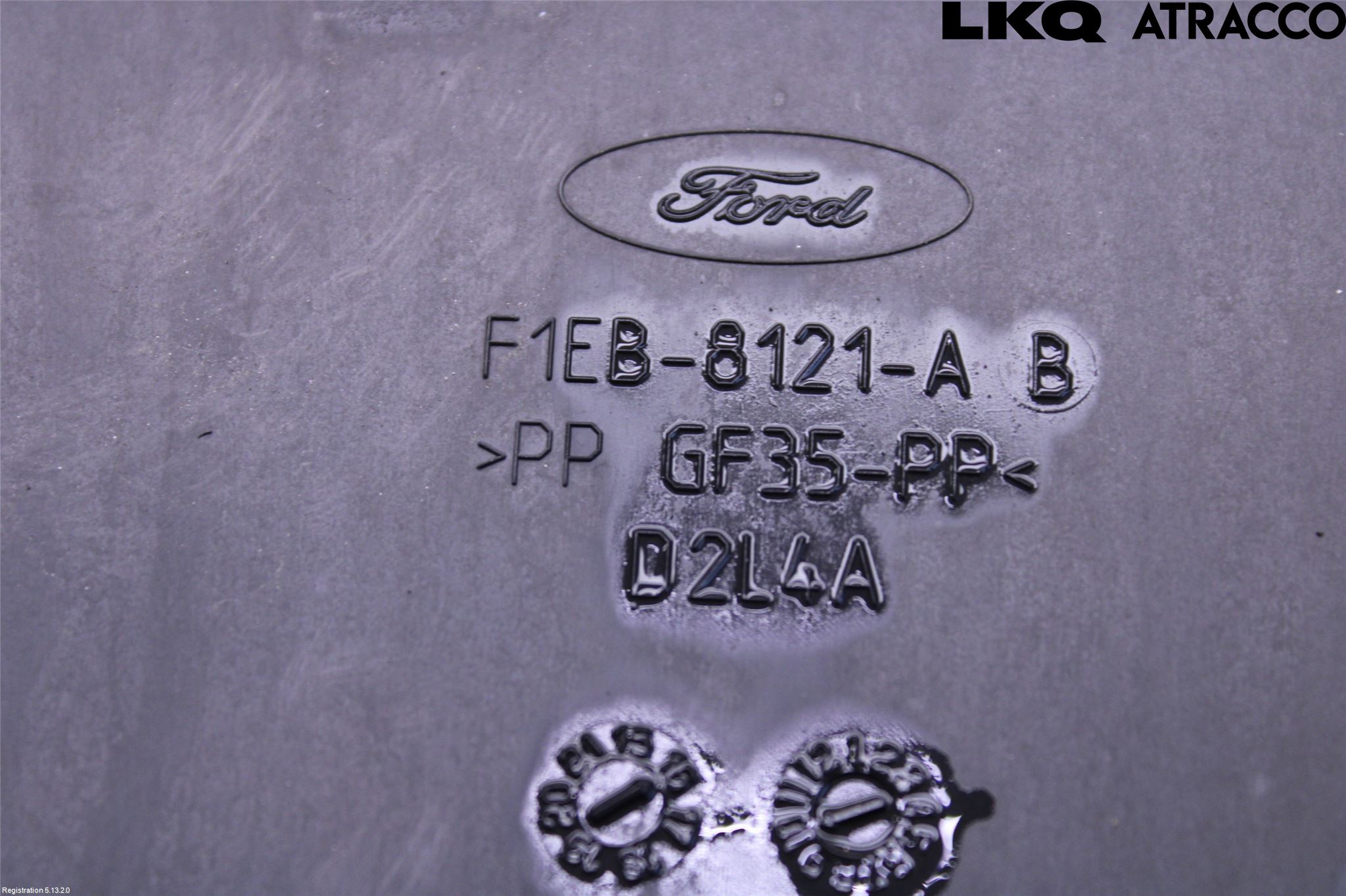 Ford FOCUS 15-18 Deflektor Plåt-Plast Kylning