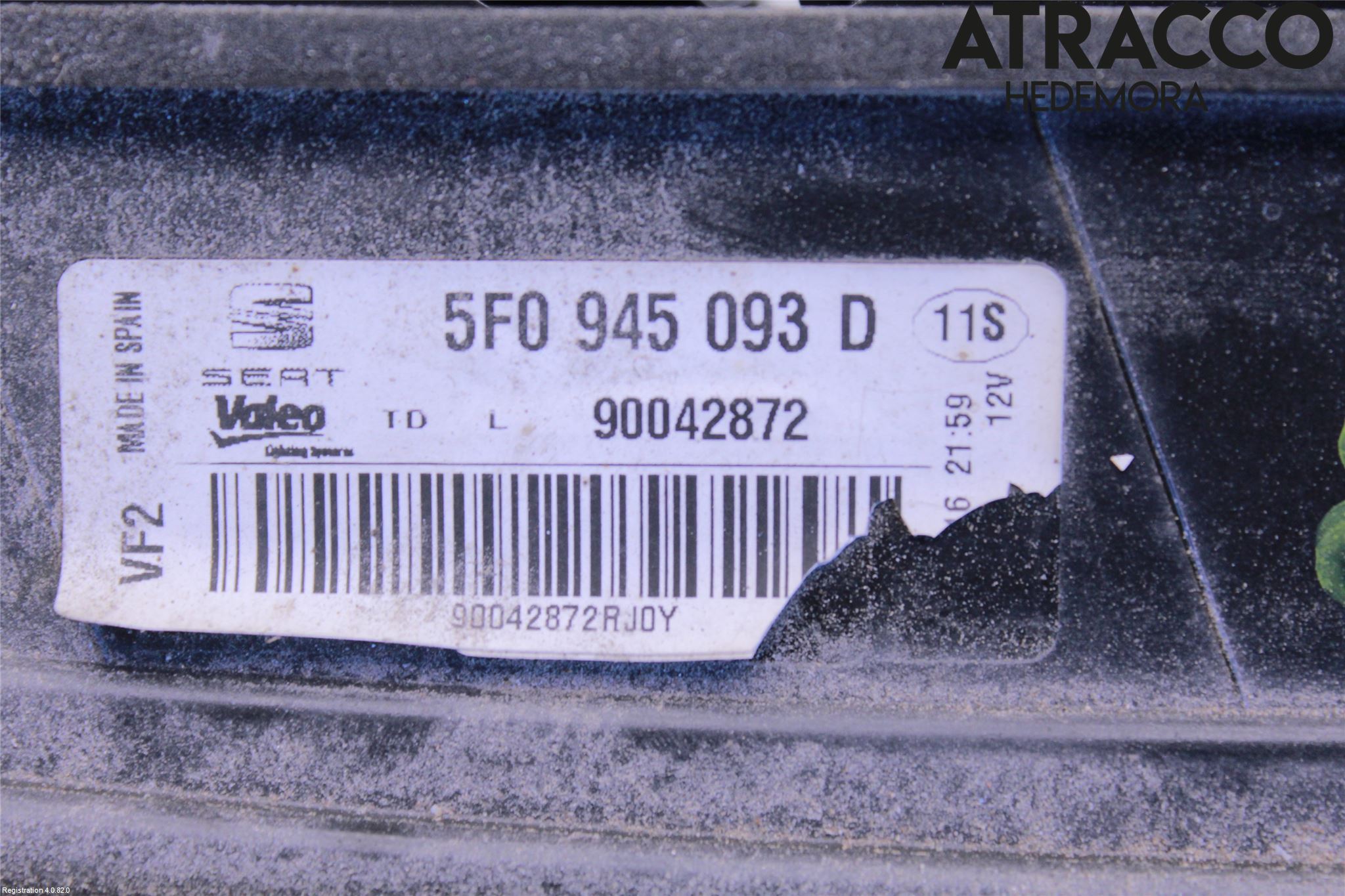 Seat LEON 13-20 Bakljus Lucka Vä