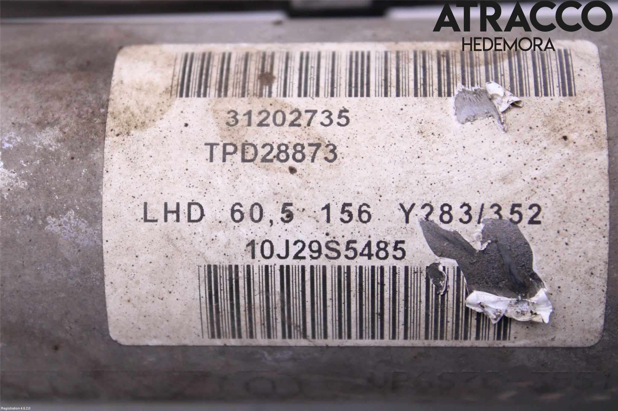 Volvo S60 11-13 Styrväxel Servo -Snäcka
