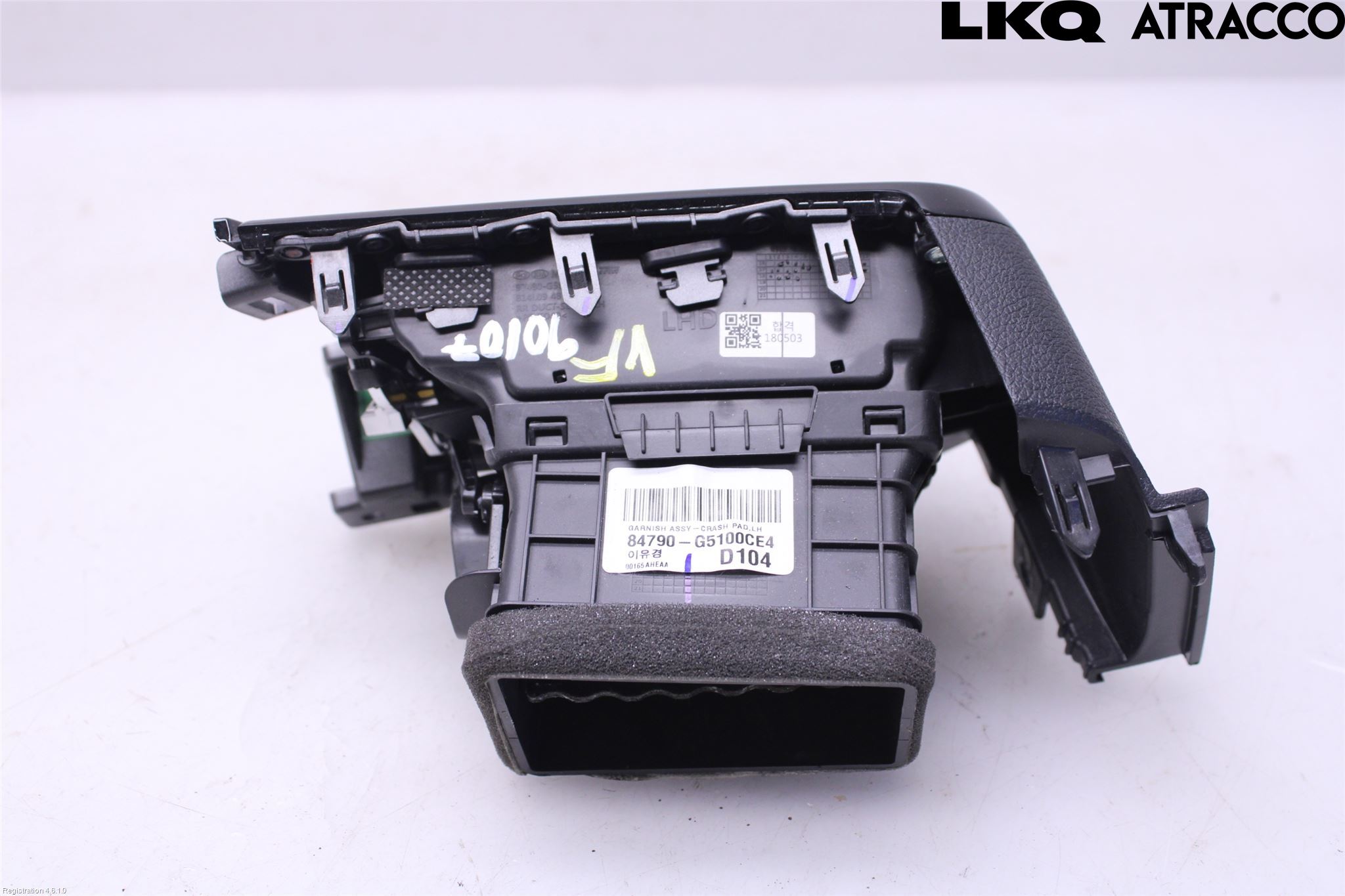 Kia NIRO (DE) 17-22 Defrosterkanal-Munstycke