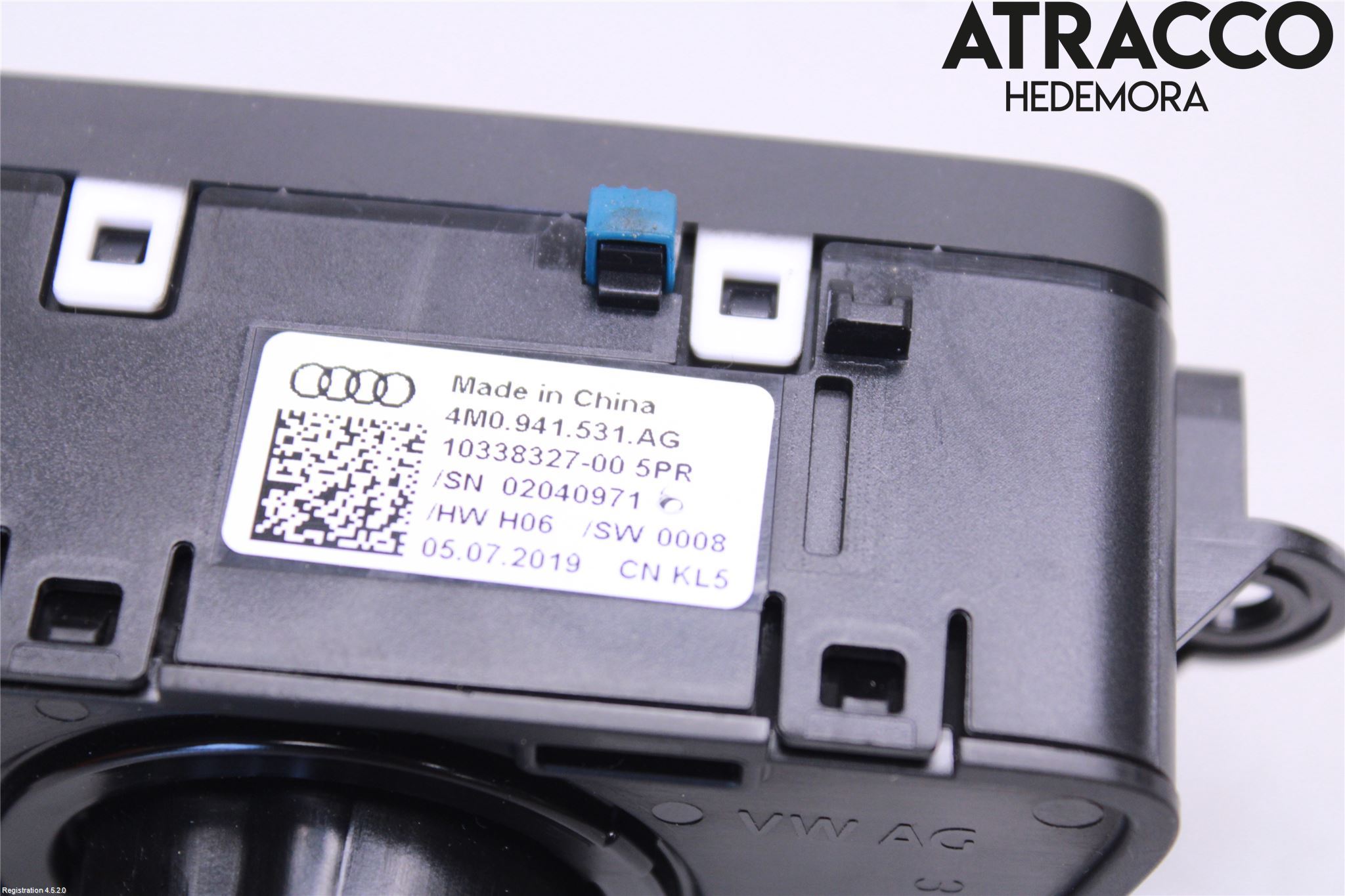 Audi A4/S4 B9 16-19 Strömställare Ljus