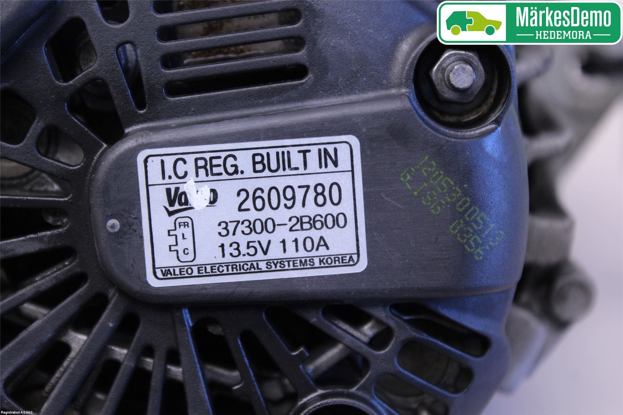 Kia SPORTAGE (SL) 11-15 Generator