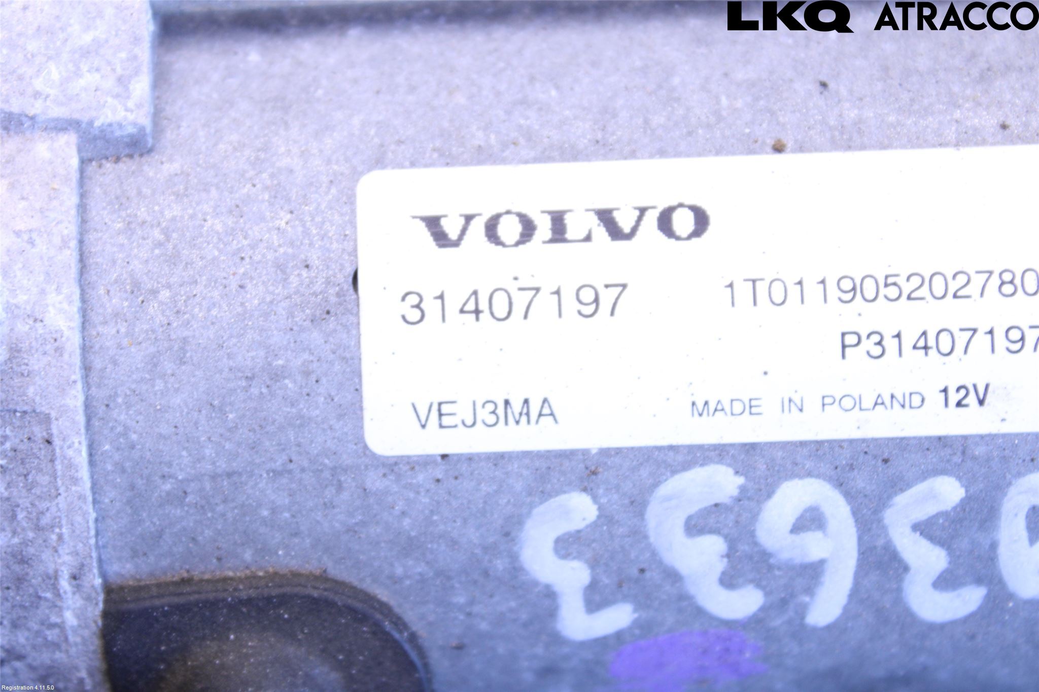 Volvo XC60 18- Startmotor