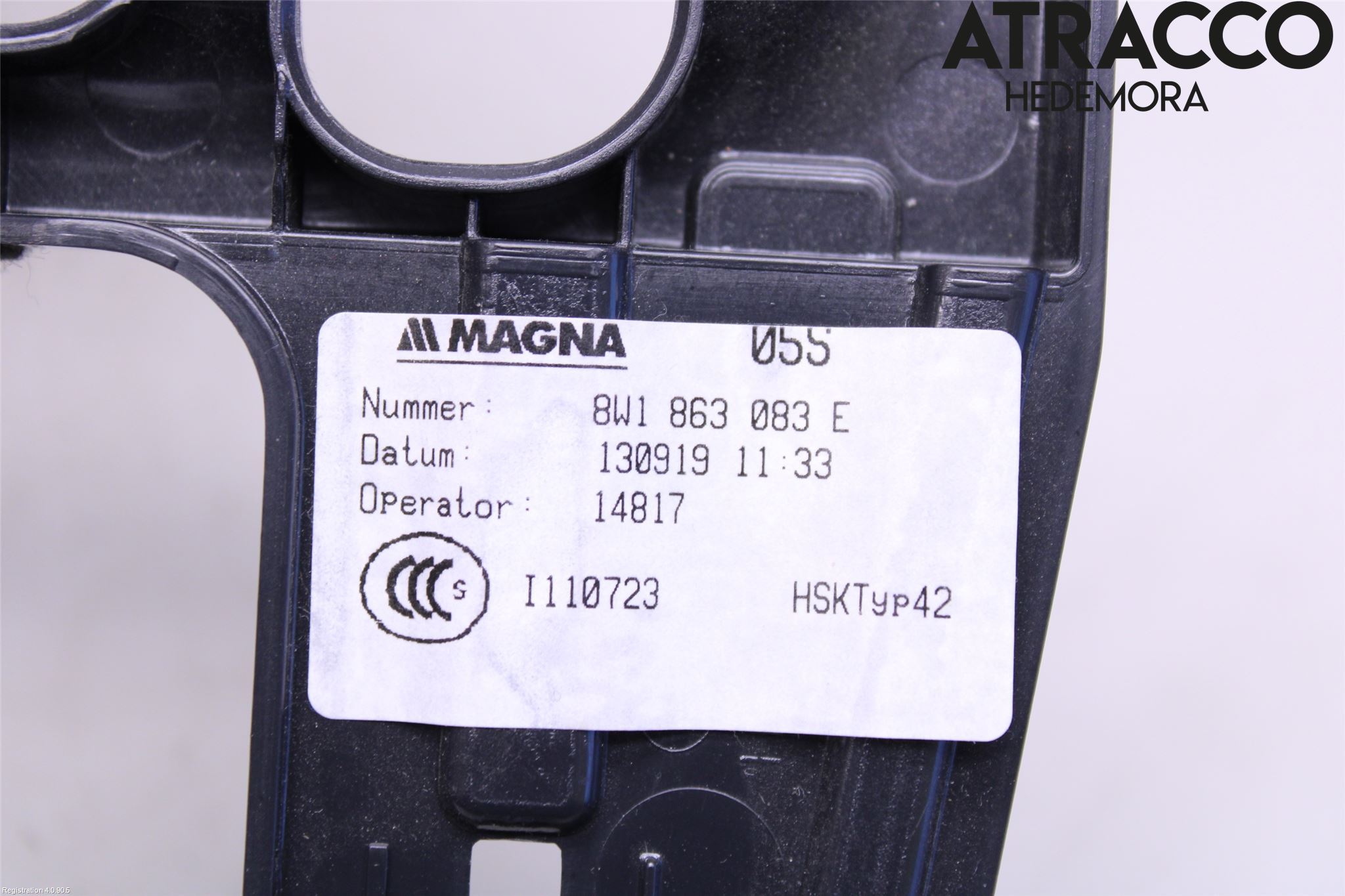 Audi A4 ALLROAD 17- Instrumentbräda Sparkskydd