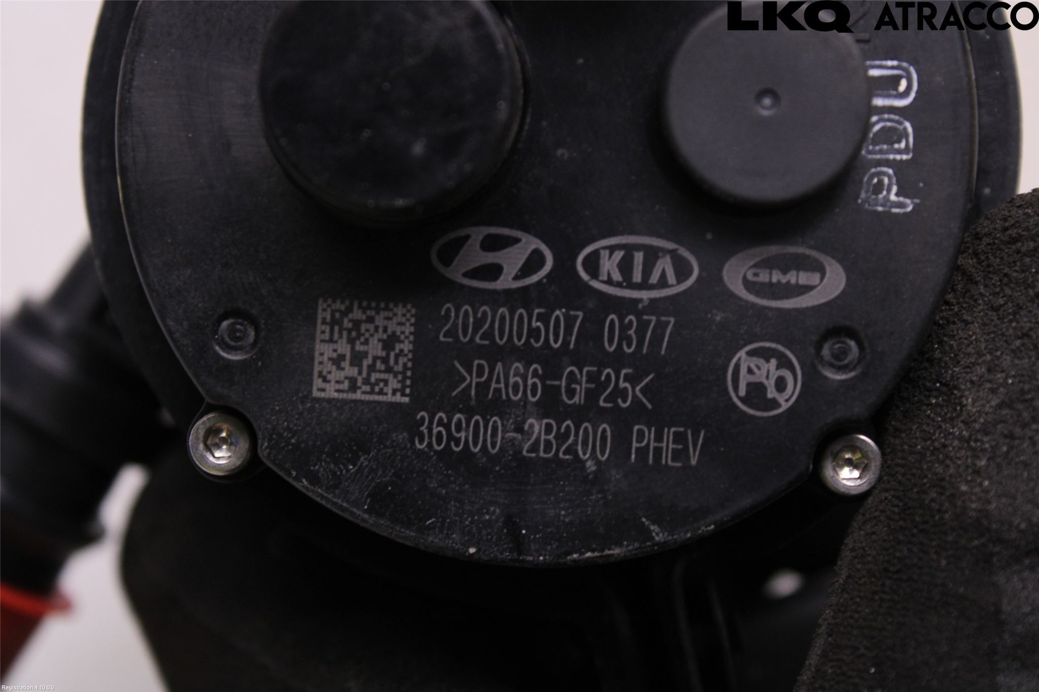 Kia NIRO (DE) 17-22 Värme Cirkulationspump