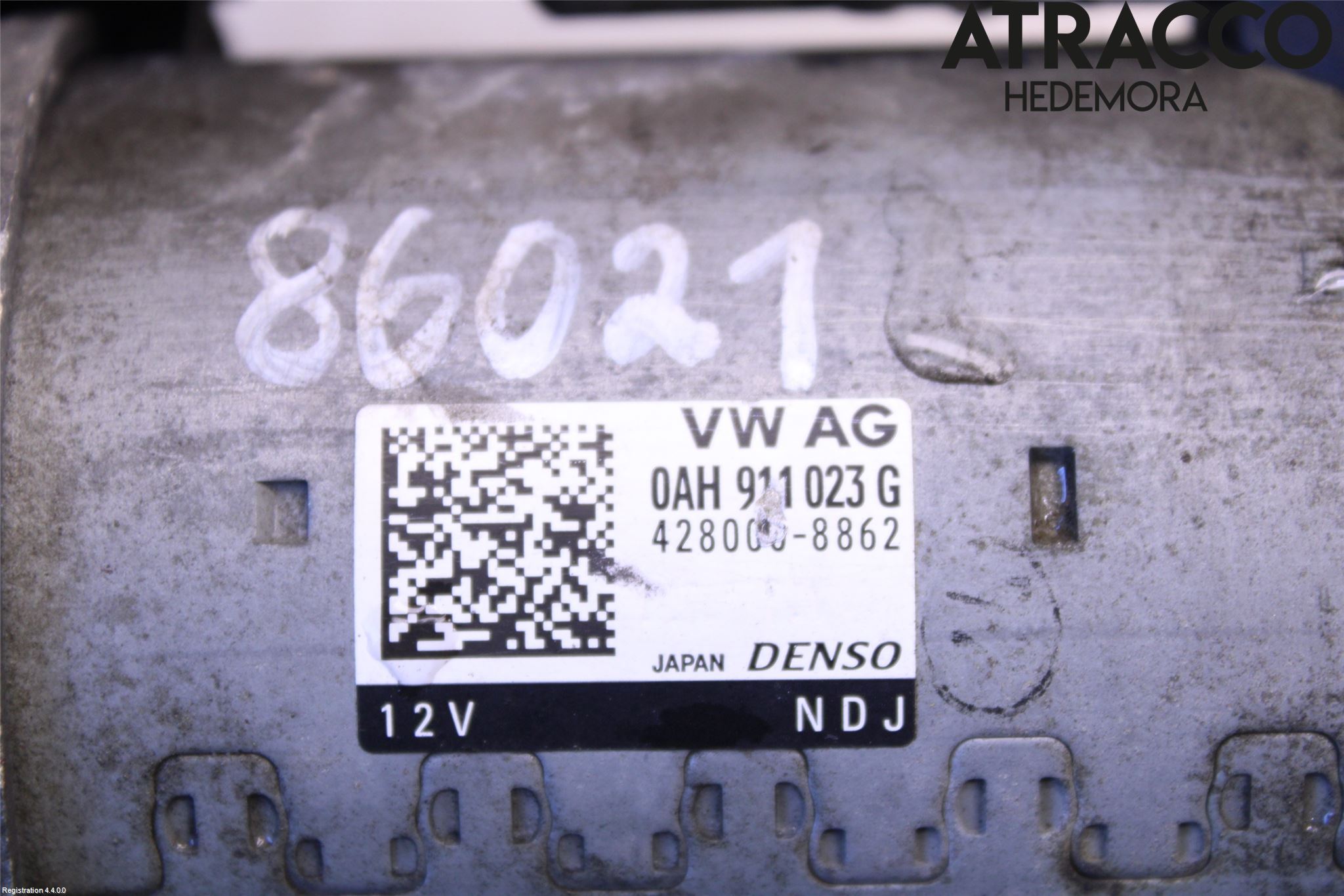 Audi A3/S3 8V 13-20 Startmotor