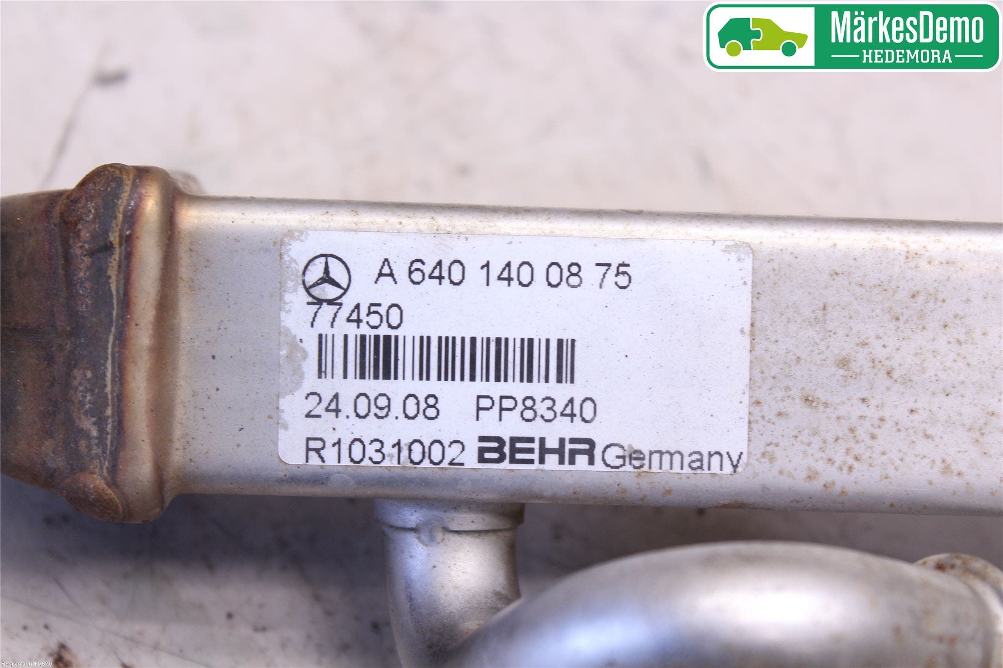 Mercedes-Benz MB A-KLASS (W169) 04-12 Avgaskylare